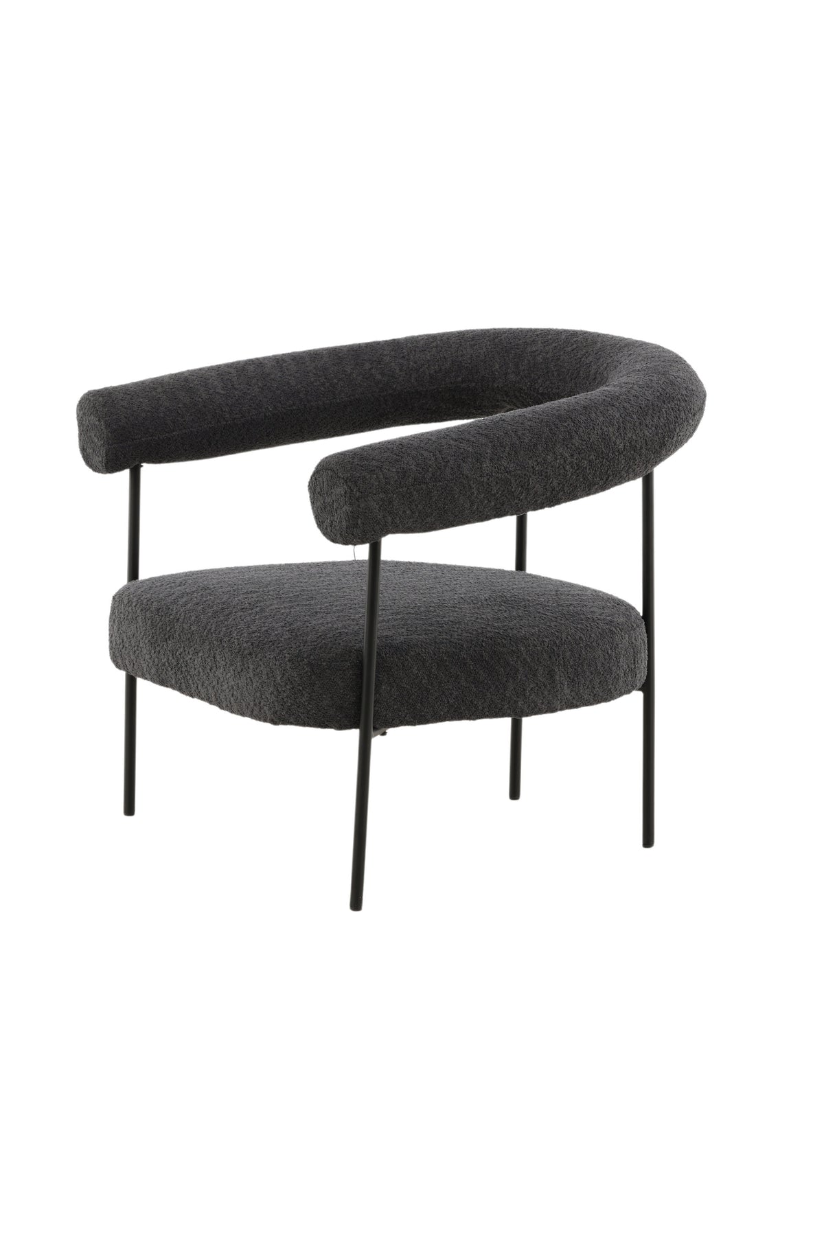 Hökåsen x Josefin Lustig Sessel in Dunkelgrau präsentiert im Onlineshop von KAQTU Design AG. Sessel mit Armlehnen ist von Vind