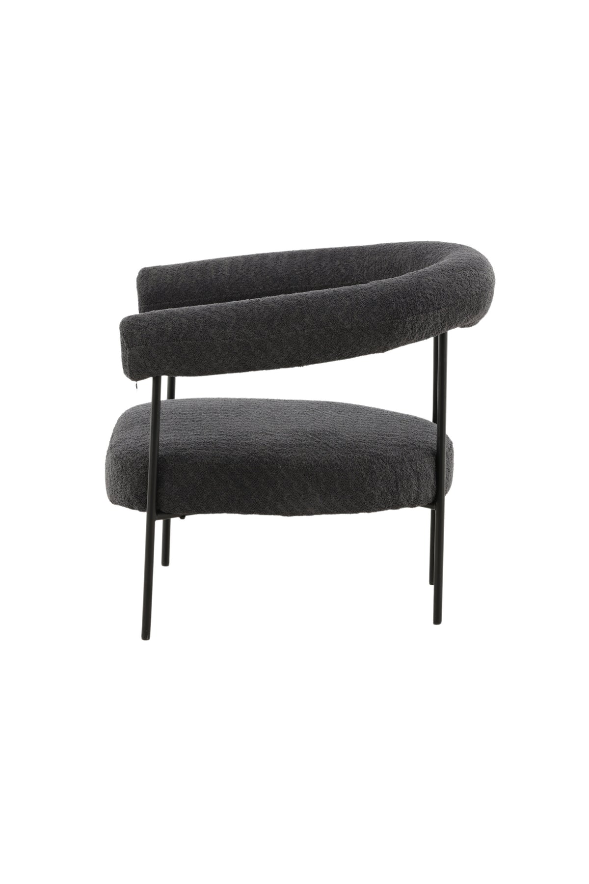 Hökåsen x Josefin Lustig Sessel in Dunkelgrau präsentiert im Onlineshop von KAQTU Design AG. Sessel mit Armlehnen ist von Vind
