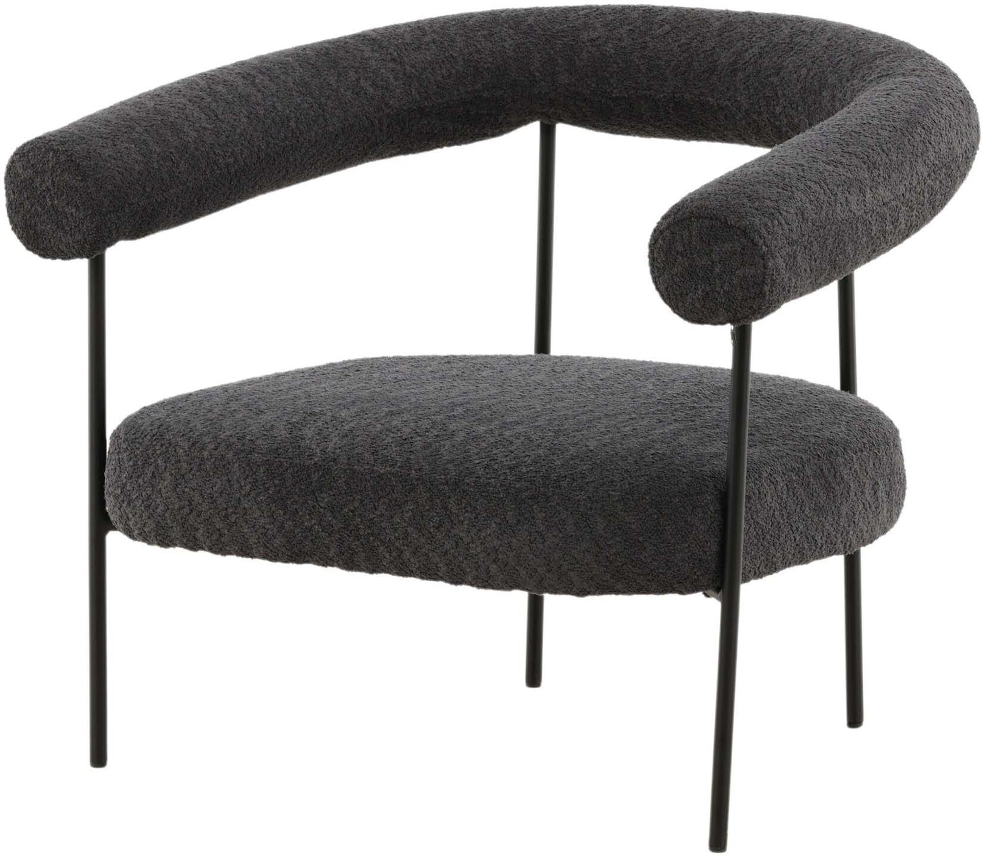 Hökåsen x Josefin Lustig Sessel: Stilvolles Halbmond-Design und hochwertige Materialien für einladenden Komfort in jedem Raum.