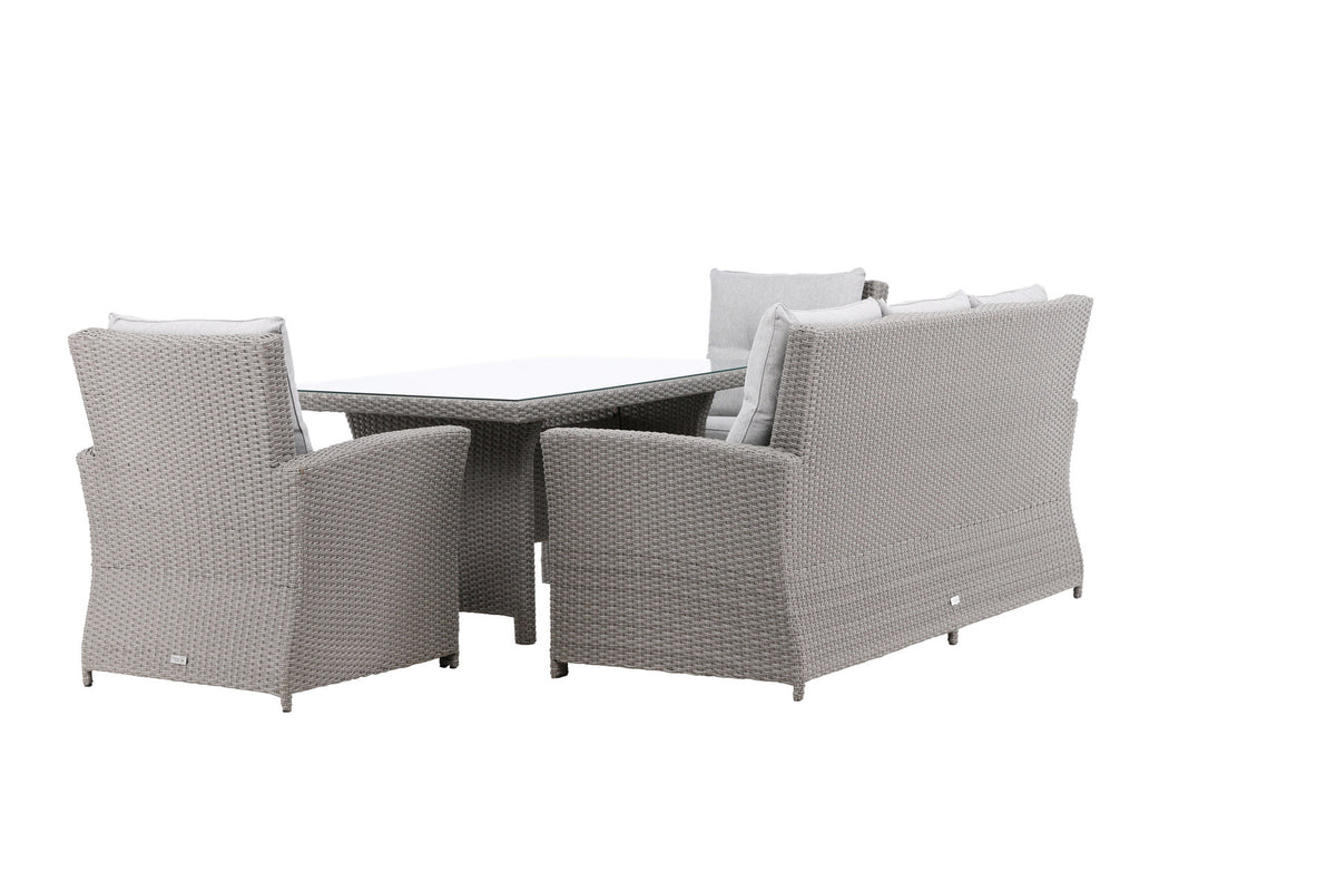 Brentwood Sofagarnitur in Grau präsentiert im Onlineshop von KAQTU Design AG. Loungeset ist von Venture Home