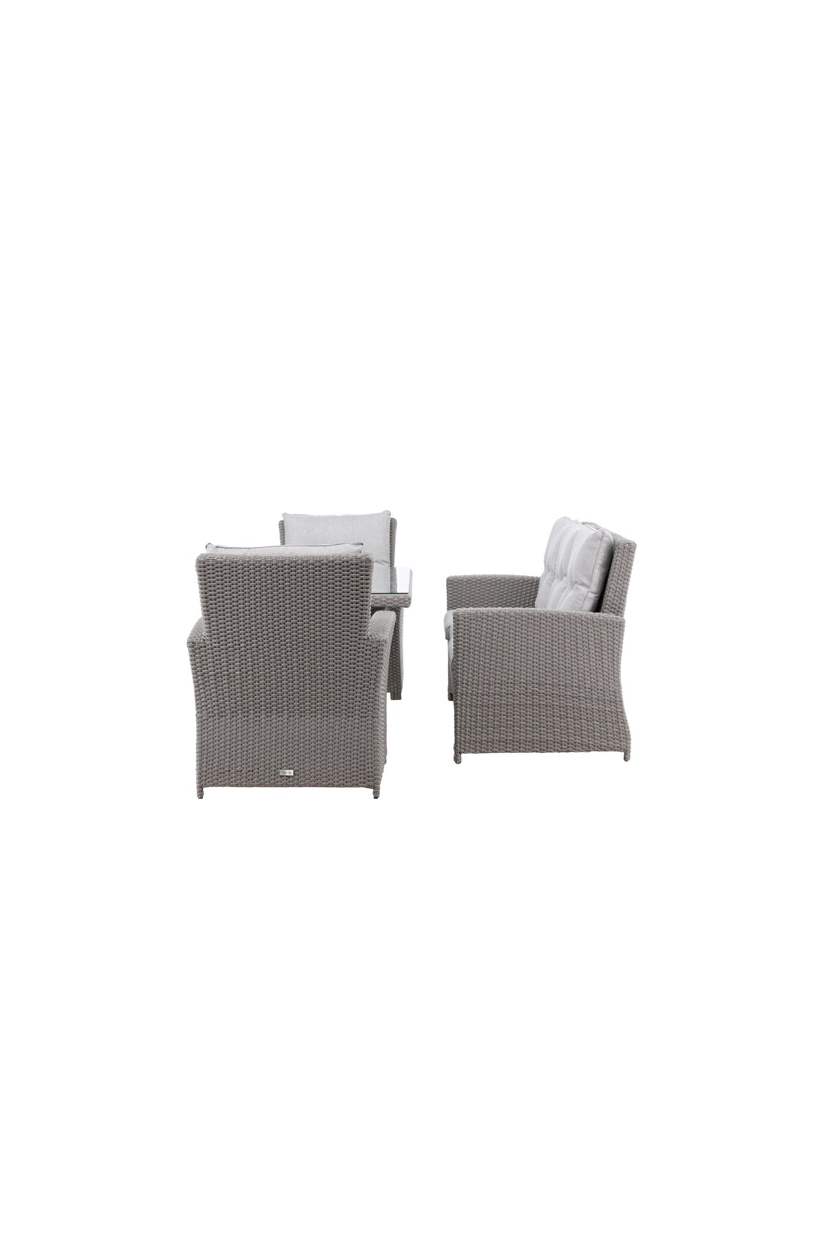 Brentwood Sofagarnitur in Grau präsentiert im Onlineshop von KAQTU Design AG. Loungeset ist von Venture Home