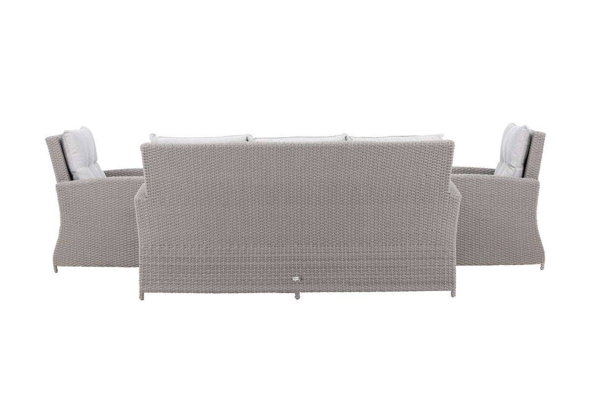 Brentwood Sofagarnitur in Grau präsentiert im Onlineshop von KAQTU Design AG. Loungeset ist von Venture Home