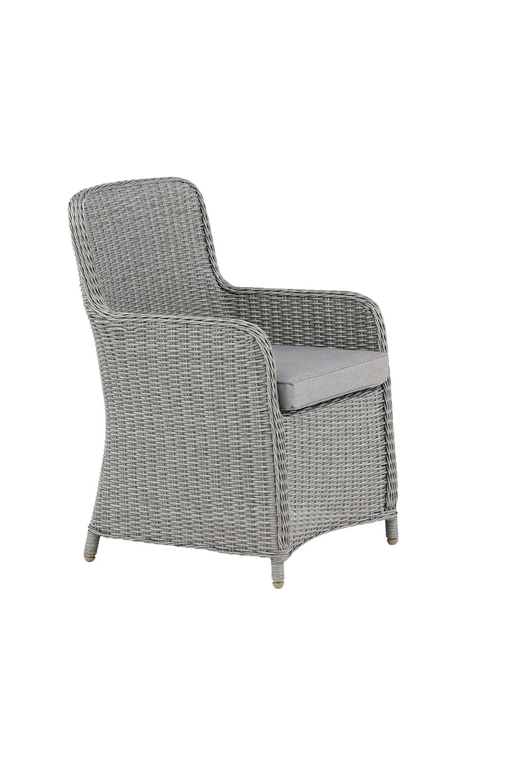 Wembley Stuhl in Grau präsentiert im Onlineshop von KAQTU Design AG. Gartenstuhl mit Armlehnen ist von Venture Home