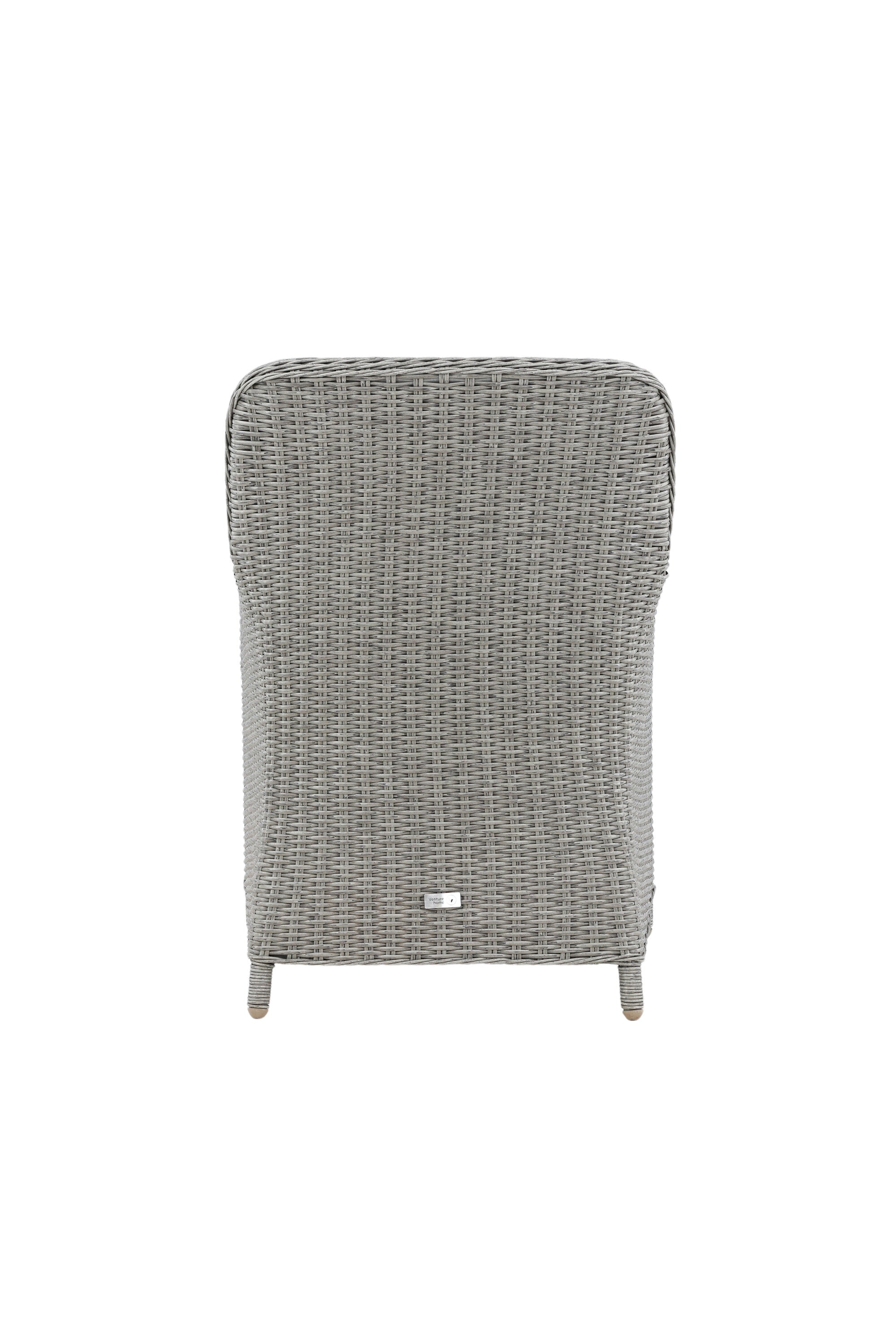 Wembley Stuhl in Grau präsentiert im Onlineshop von KAQTU Design AG. Gartenstuhl mit Armlehnen ist von Venture Home