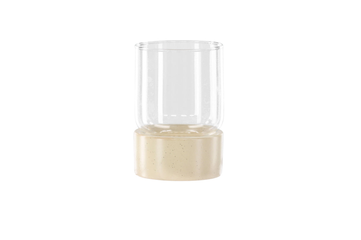 Vica Teelicht in Beige präsentiert im Onlineshop von KAQTU Design AG. Teelichthalter ist von Venture Home