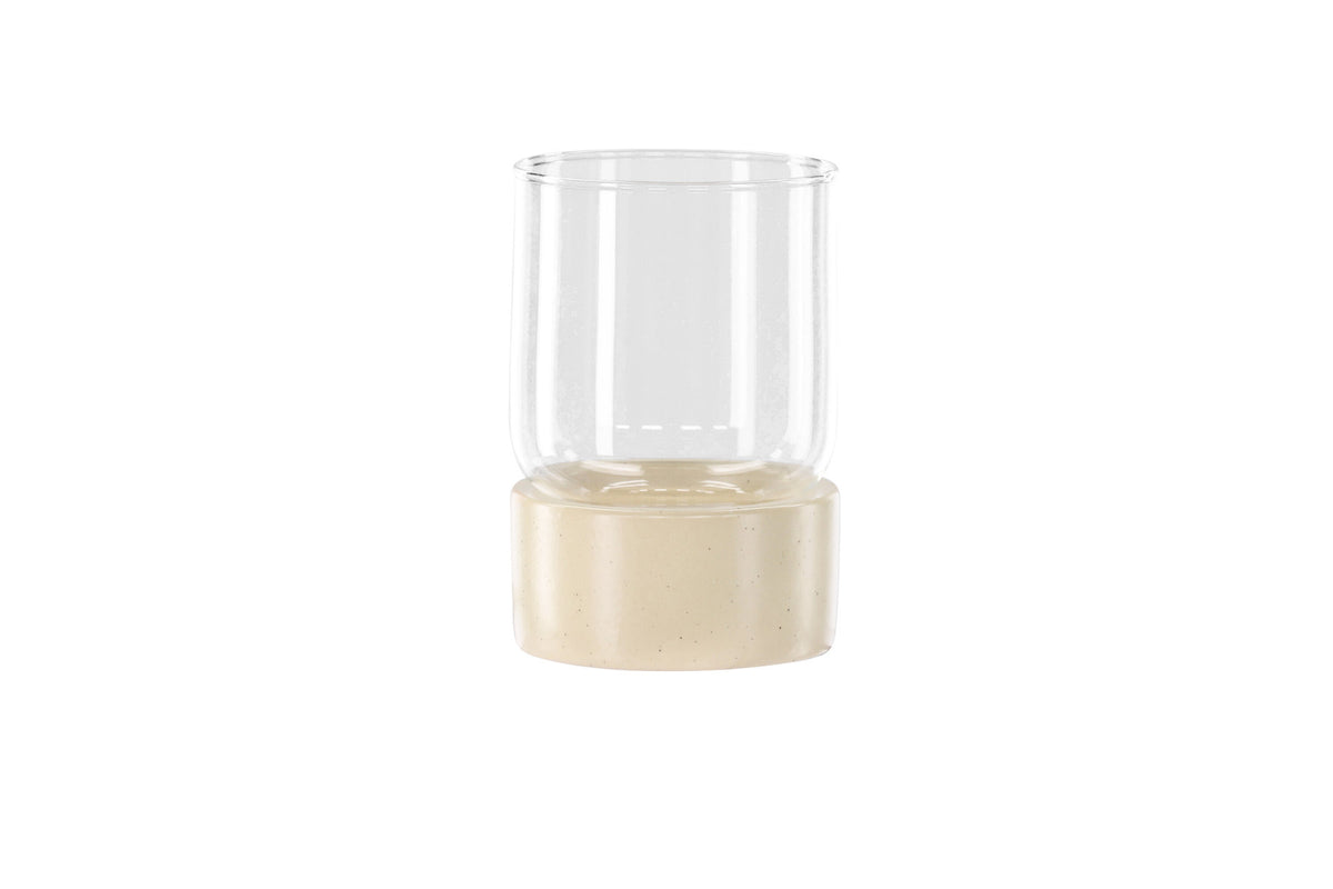 Vica Teelicht in Beige präsentiert im Onlineshop von KAQTU Design AG. Teelichthalter ist von Venture Home