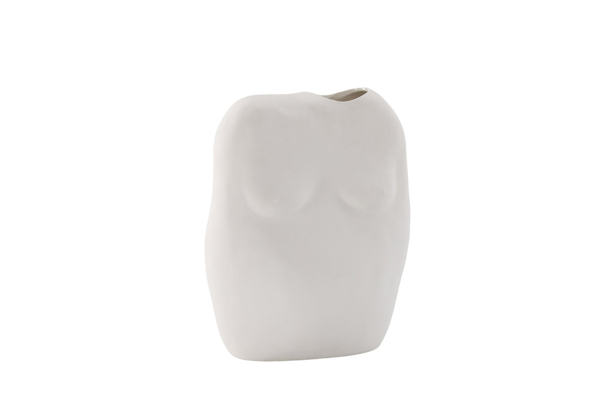 Romie Vase in Cremefarben präsentiert im Onlineshop von KAQTU Design AG. Vase ist von Venture Home