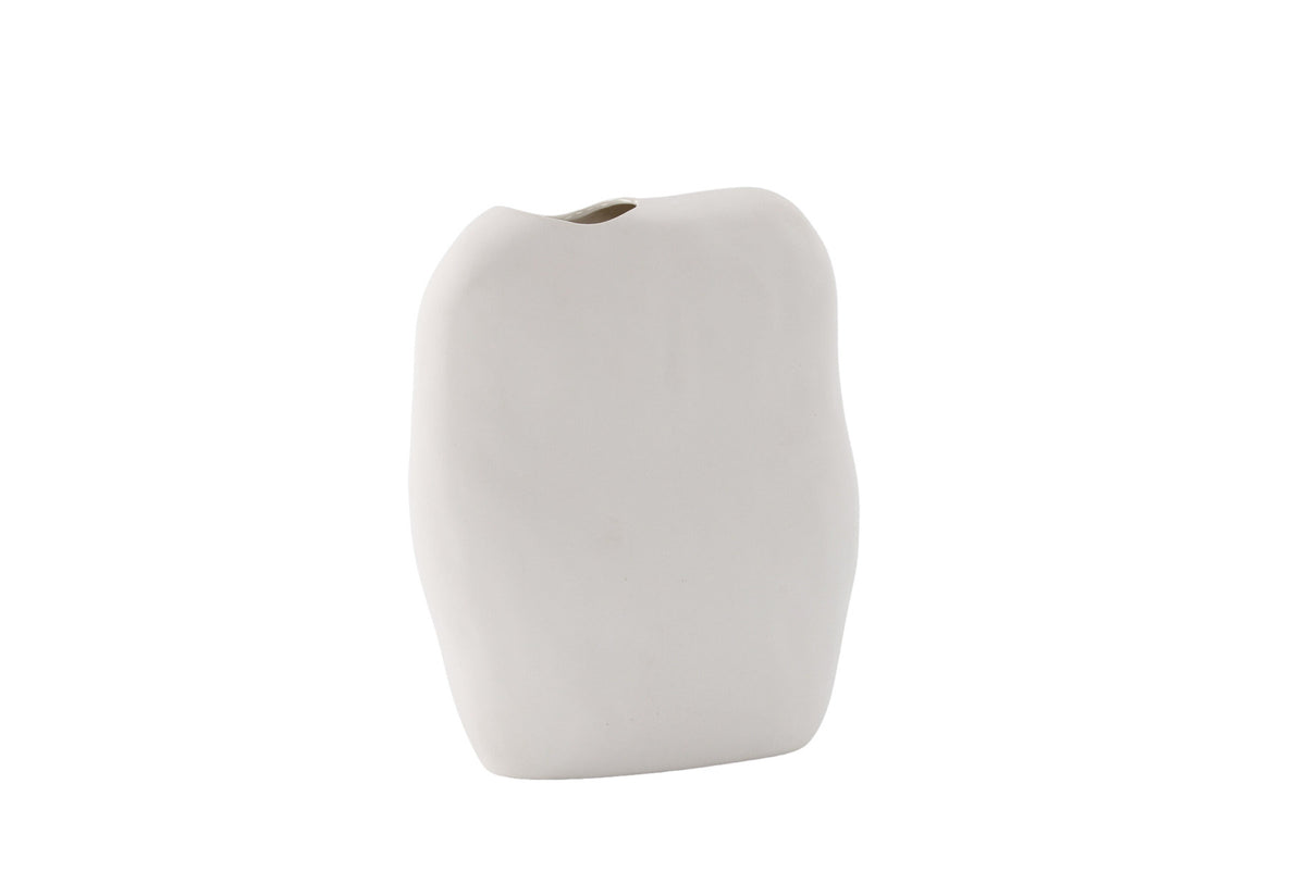 Romie Vase in Cremefarben präsentiert im Onlineshop von KAQTU Design AG. Vase ist von Venture Home