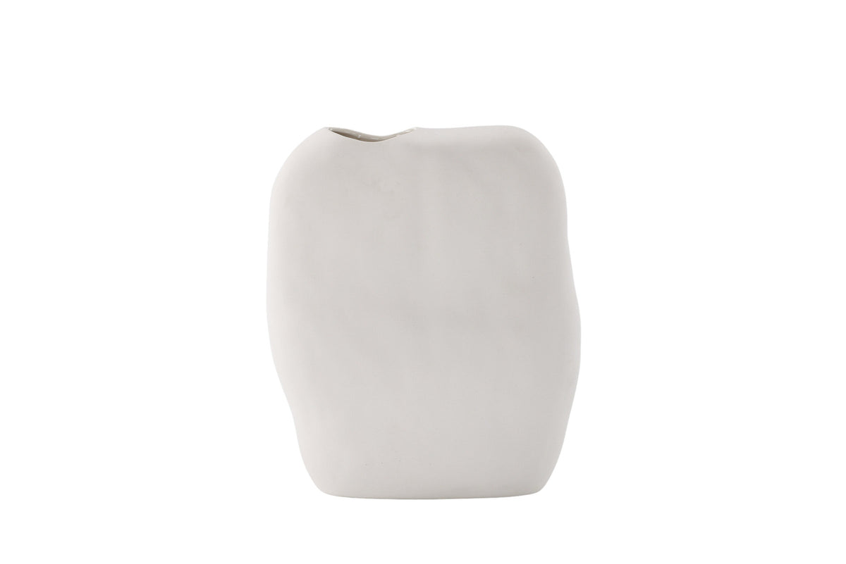 Romie Vase in Cremefarben präsentiert im Onlineshop von KAQTU Design AG. Vase ist von Venture Home