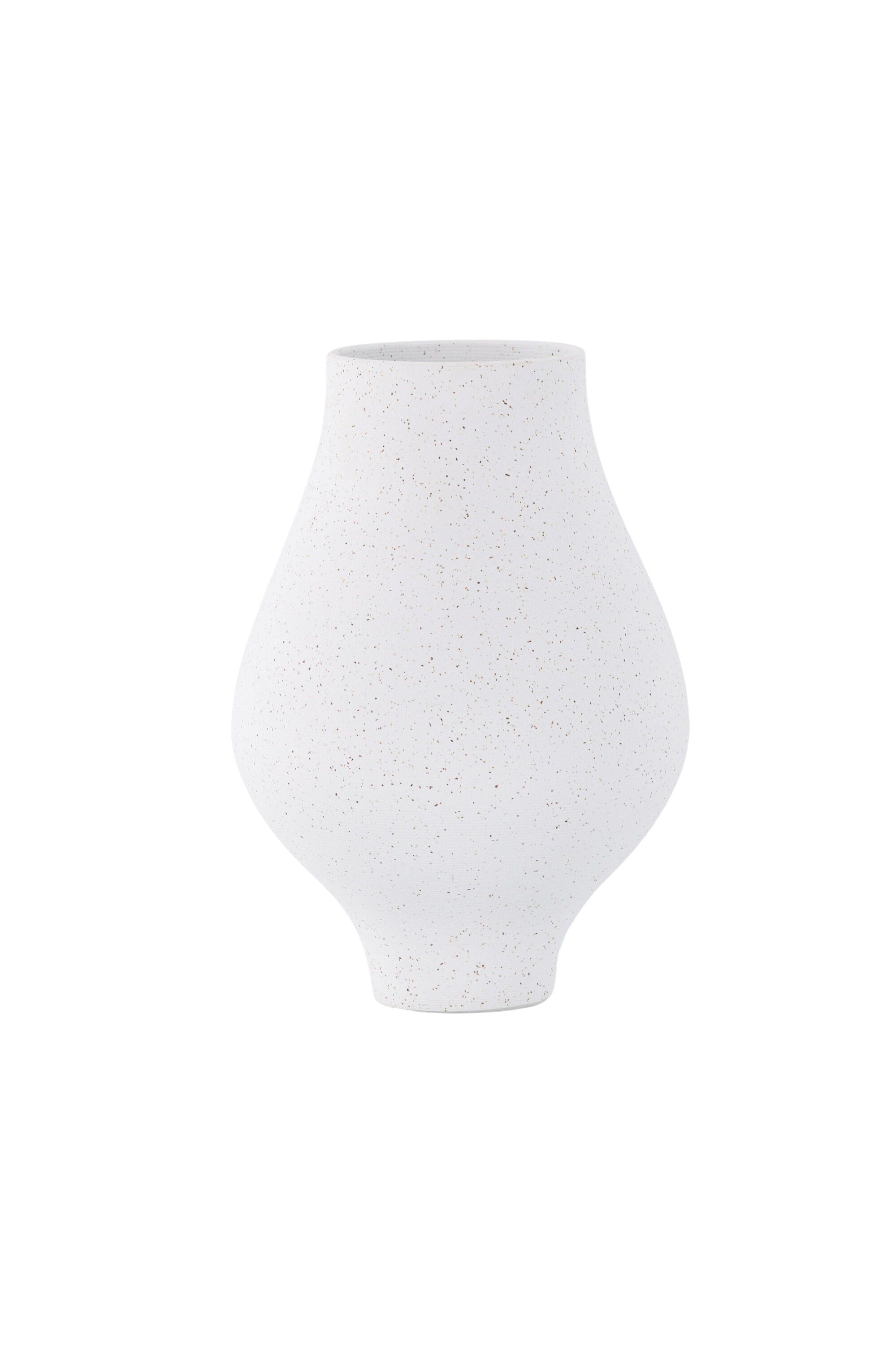 Rellis Vase in Weiss präsentiert im Onlineshop von KAQTU Design AG. Vase ist von Venture Home