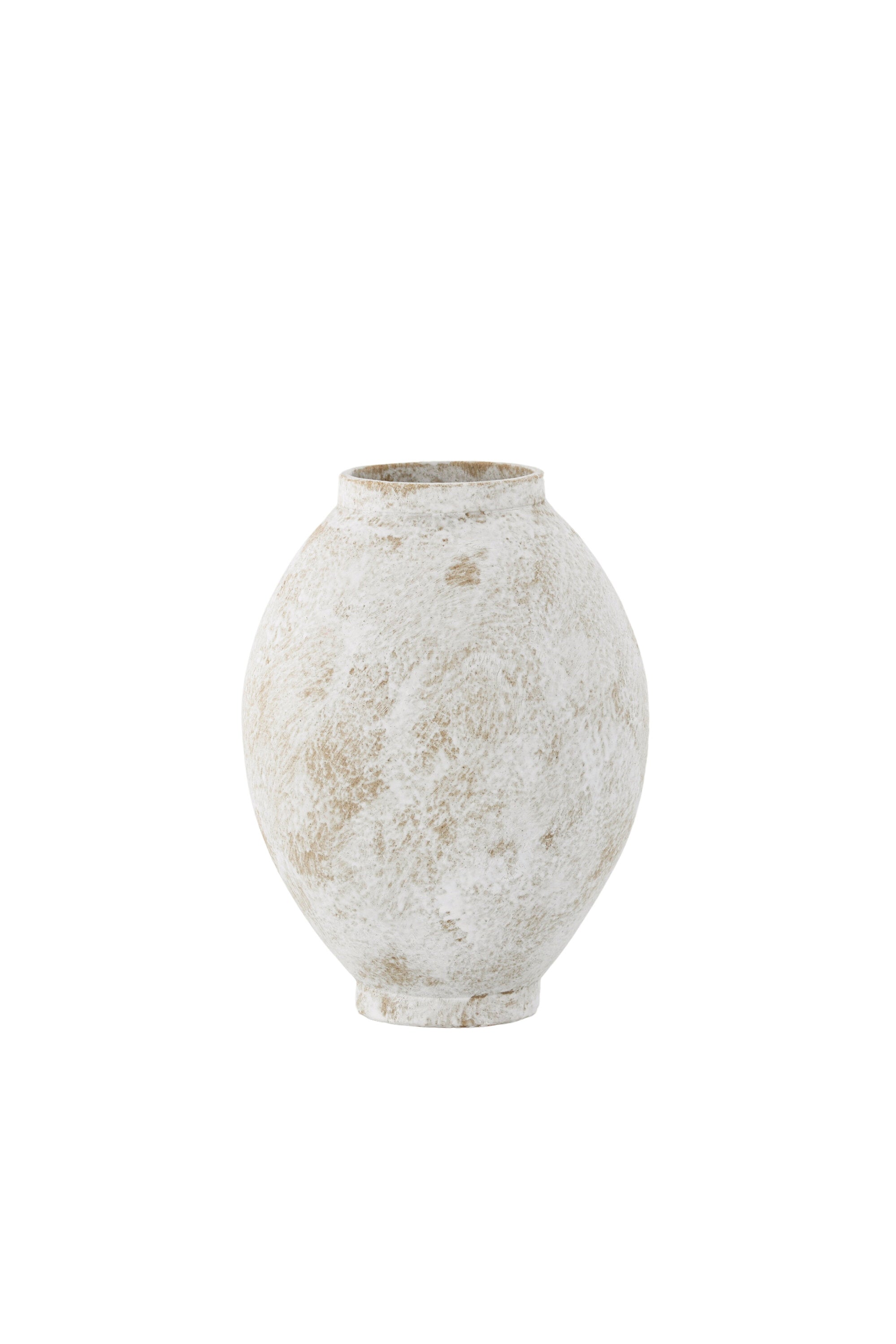 Globe Vase in Beige/Braun präsentiert im Onlineshop von KAQTU Design AG. Vase ist von Venture Home