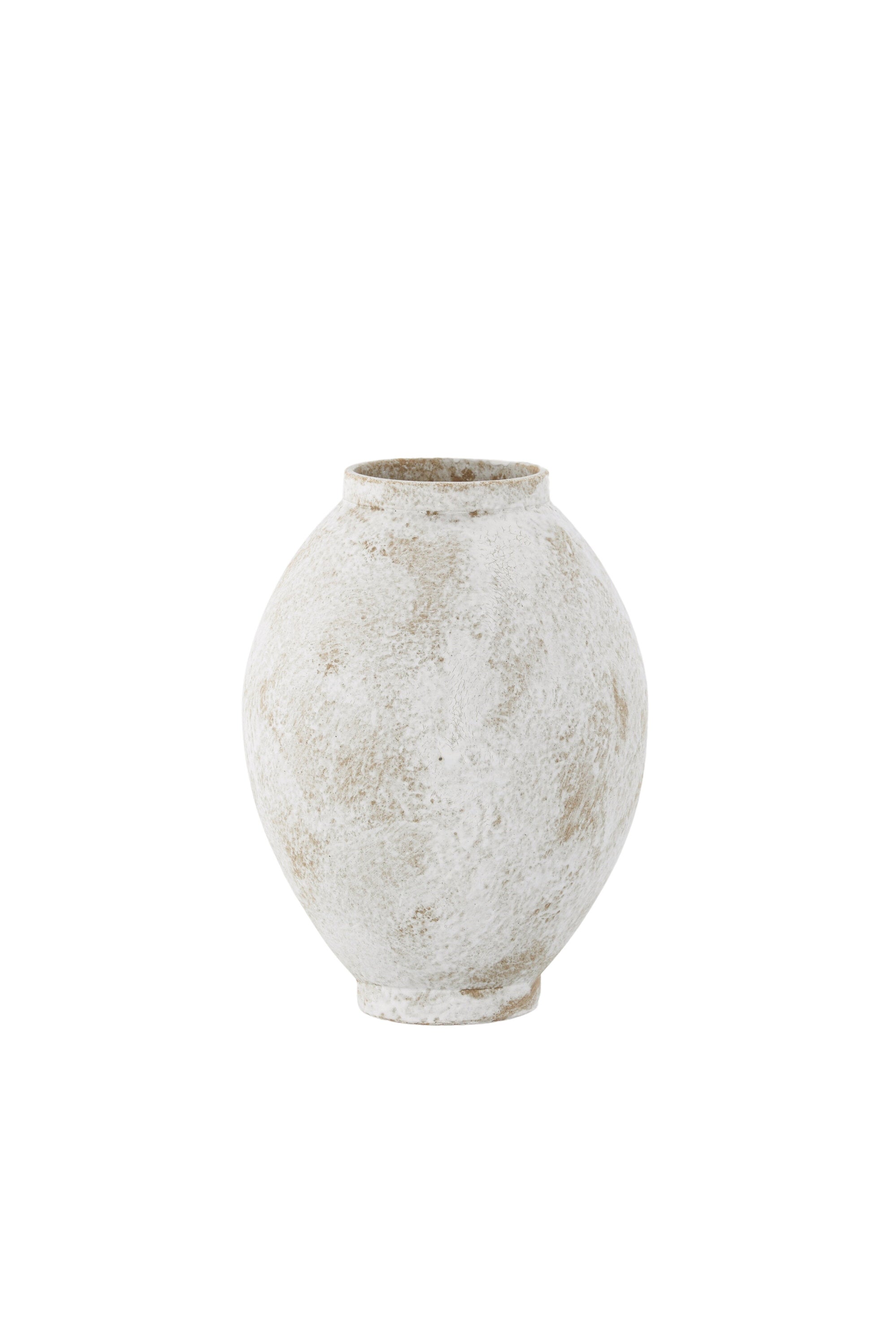 Globe Vase in Beige/Braun präsentiert im Onlineshop von KAQTU Design AG. Vase ist von Venture Home