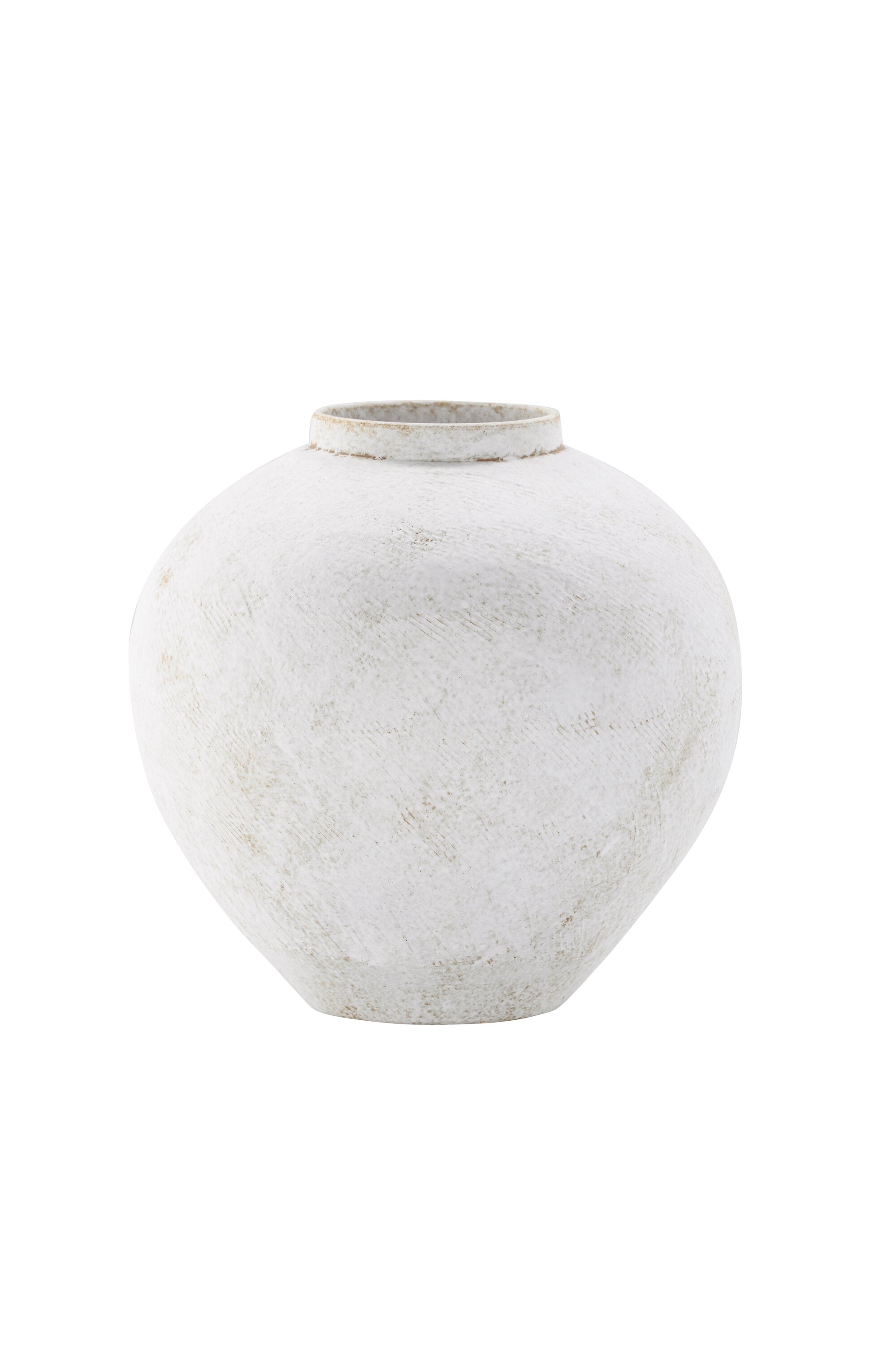 Globe Vase in Beige/Braun präsentiert im Onlineshop von KAQTU Design AG. Vase ist von Venture Home