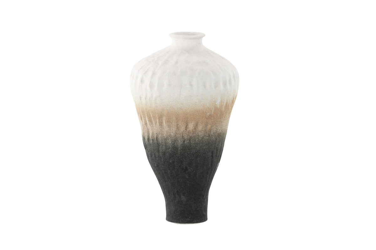 Pane Vase in Beige/ Grau/ Rosa präsentiert im Onlineshop von KAQTU Design AG. Vase ist von Venture Home