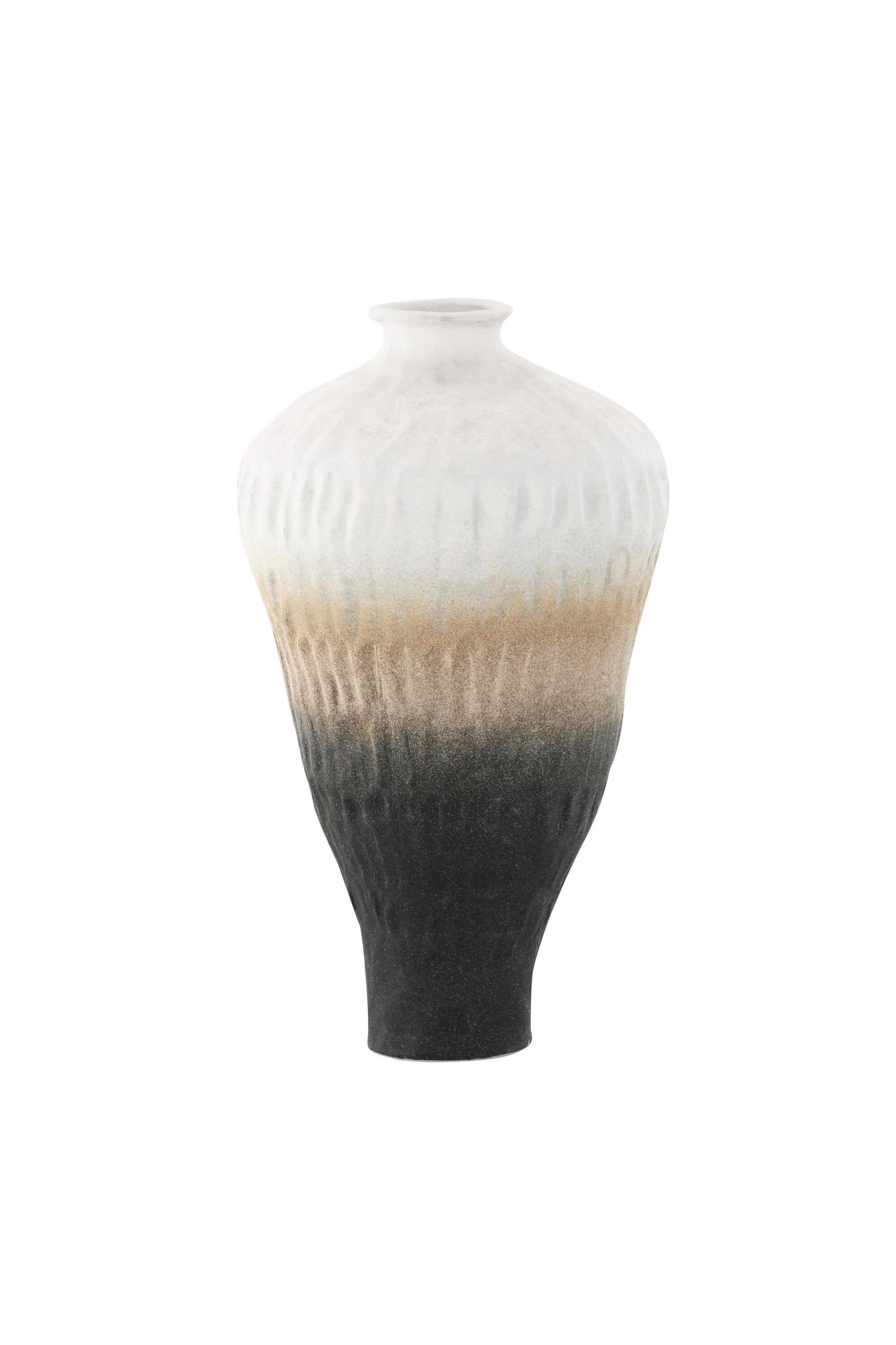 Pane Vase in Beige/ Grau/ Rosa präsentiert im Onlineshop von KAQTU Design AG. Vase ist von Venture Home