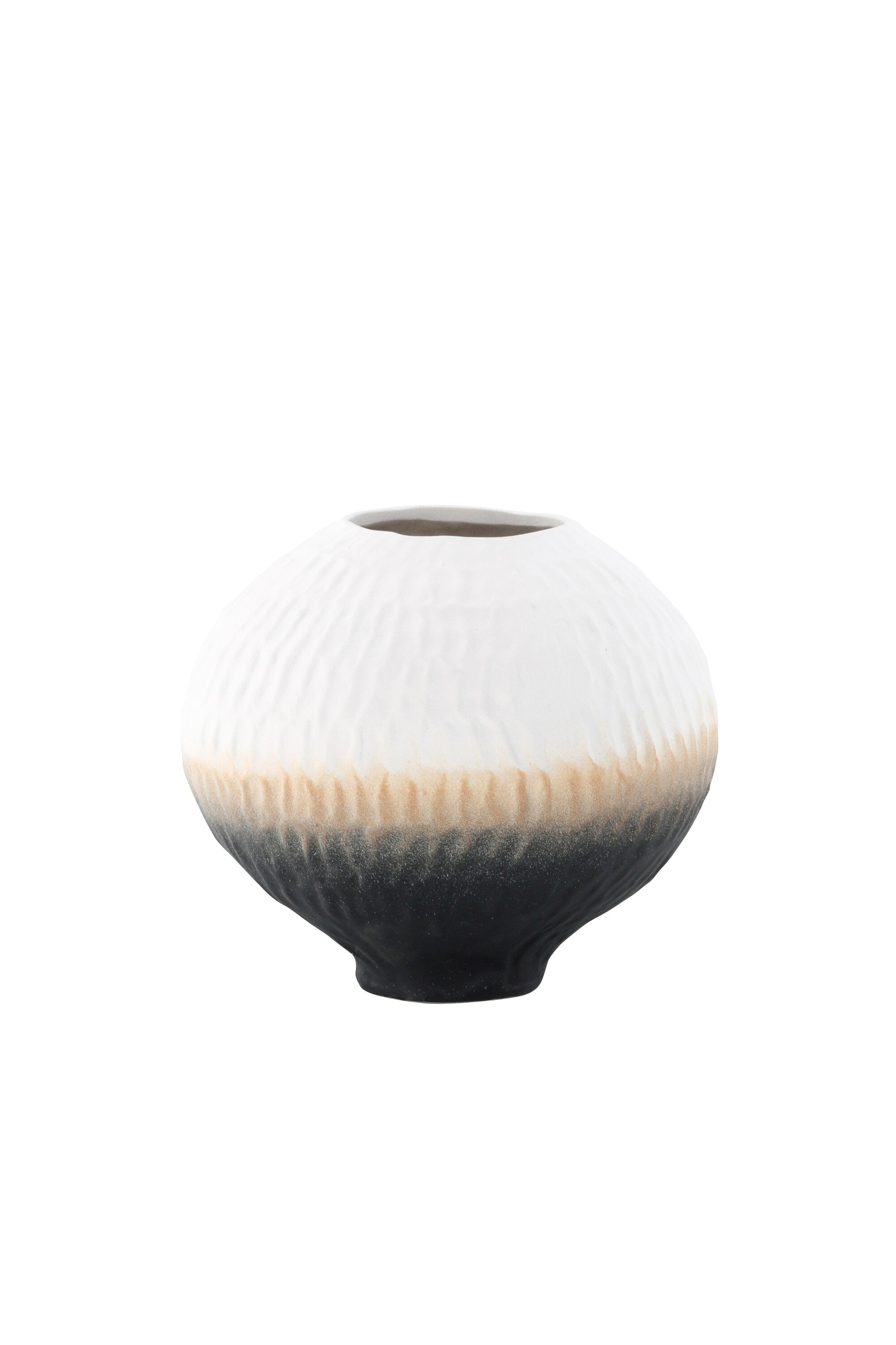 Pane Vase in Beige/ Grau/ Rosa präsentiert im Onlineshop von KAQTU Design AG. Vase ist von Venture Home