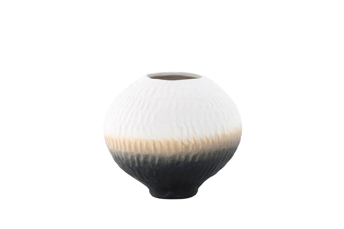 Pane Vase in Beige/ Grau/ Rosa präsentiert im Onlineshop von KAQTU Design AG. Vase ist von Venture Home