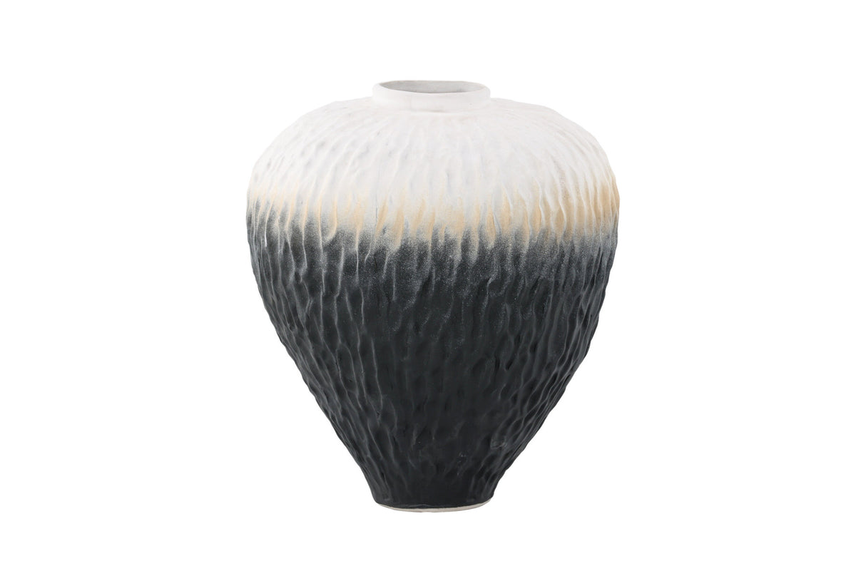 Pane Vase in Beige/ Grau/ Rosa präsentiert im Onlineshop von KAQTU Design AG. Vase ist von Venture Home