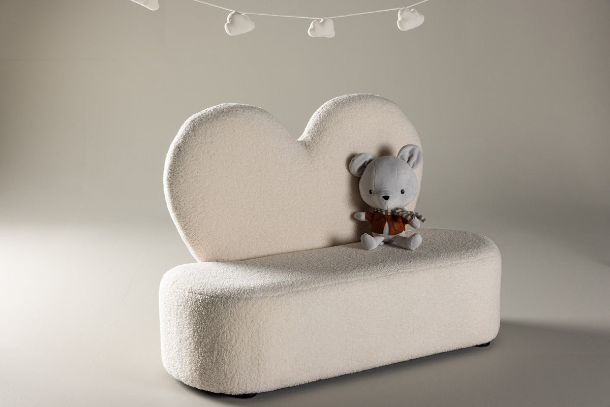 Kids Kids Sofa in Weiss präsentiert im Onlineshop von KAQTU Design AG. Sofa ist von Venture Home