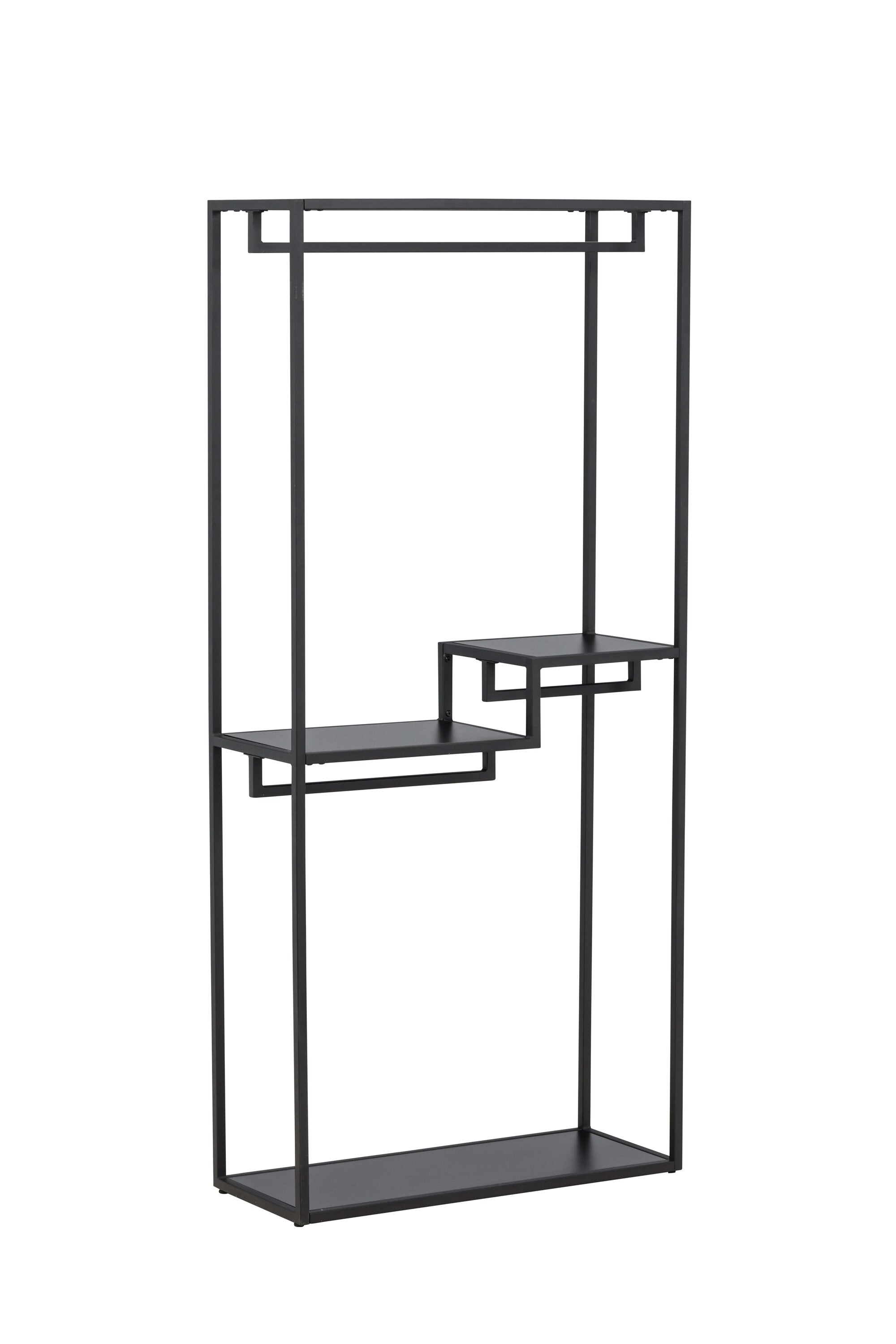 Staal Hänger in Schwarz präsentiert im Onlineshop von KAQTU Design AG. Garderobe ist von Venture Home
