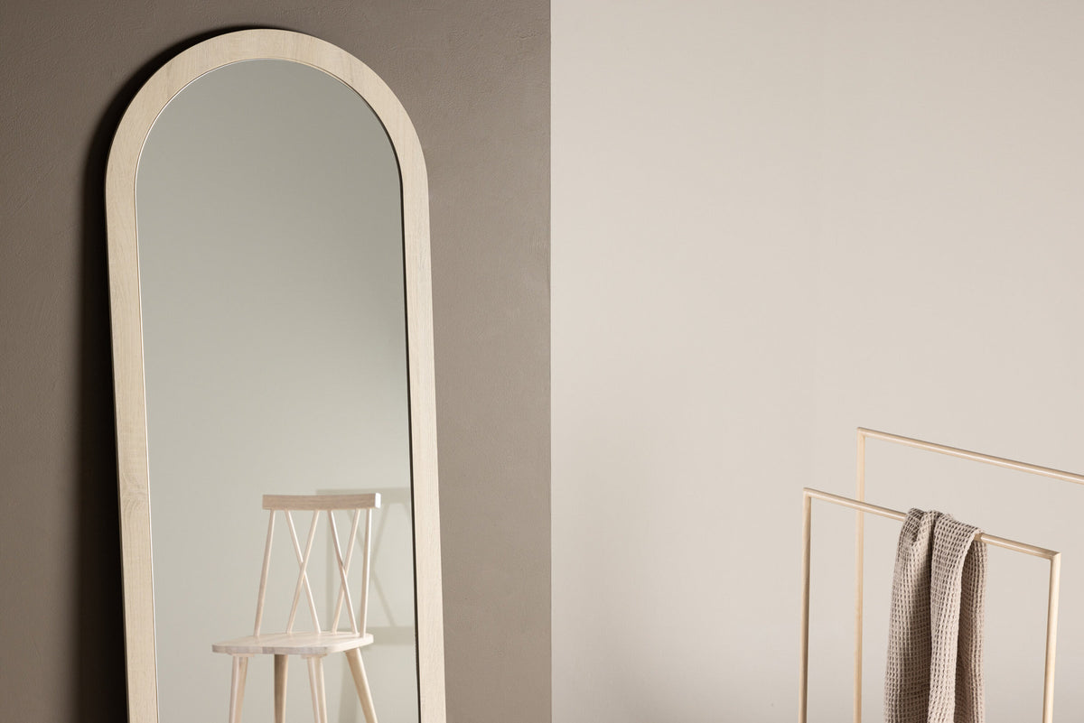Memphis Spiegel in Tünchen präsentiert im Onlineshop von KAQTU Design AG. Spiegel ist von Venture Home