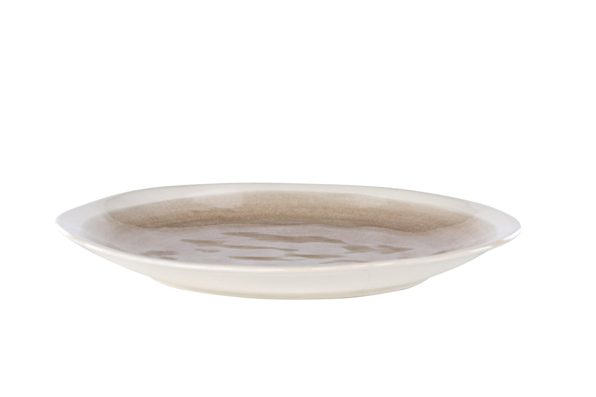 Jubie Teller in Beige präsentiert im Onlineshop von KAQTU Design AG. Teller ist von Venture Home