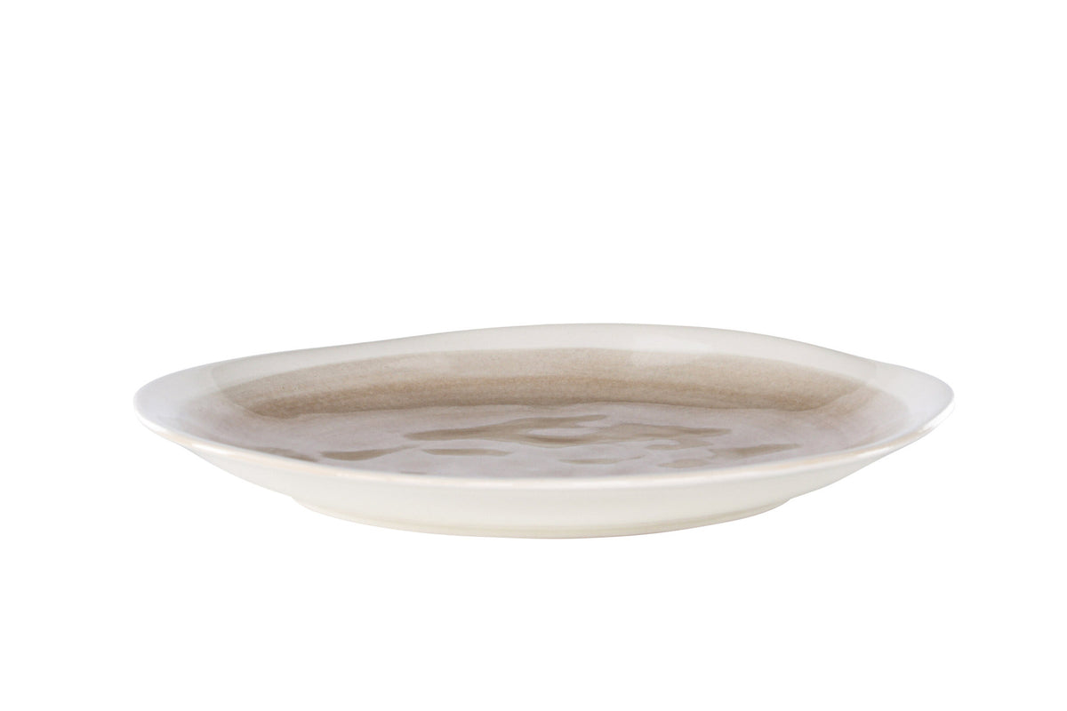 Jubie Teller in Beige präsentiert im Onlineshop von KAQTU Design AG. Teller ist von Venture Home