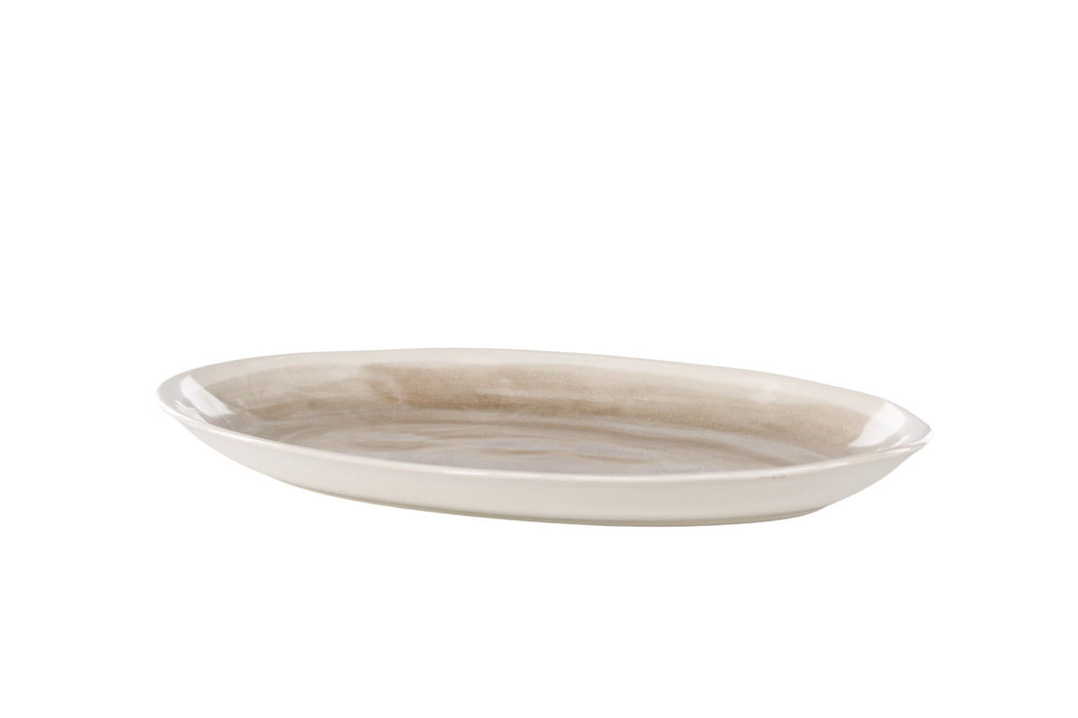 Jubie Teller in Beige präsentiert im Onlineshop von KAQTU Design AG. Teller ist von Venture Home