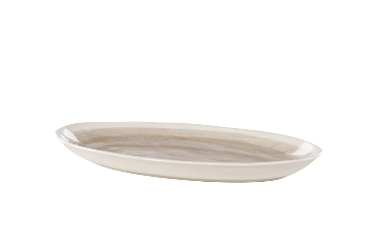 Jubie Teller in Beige präsentiert im Onlineshop von KAQTU Design AG. Teller ist von Venture Home