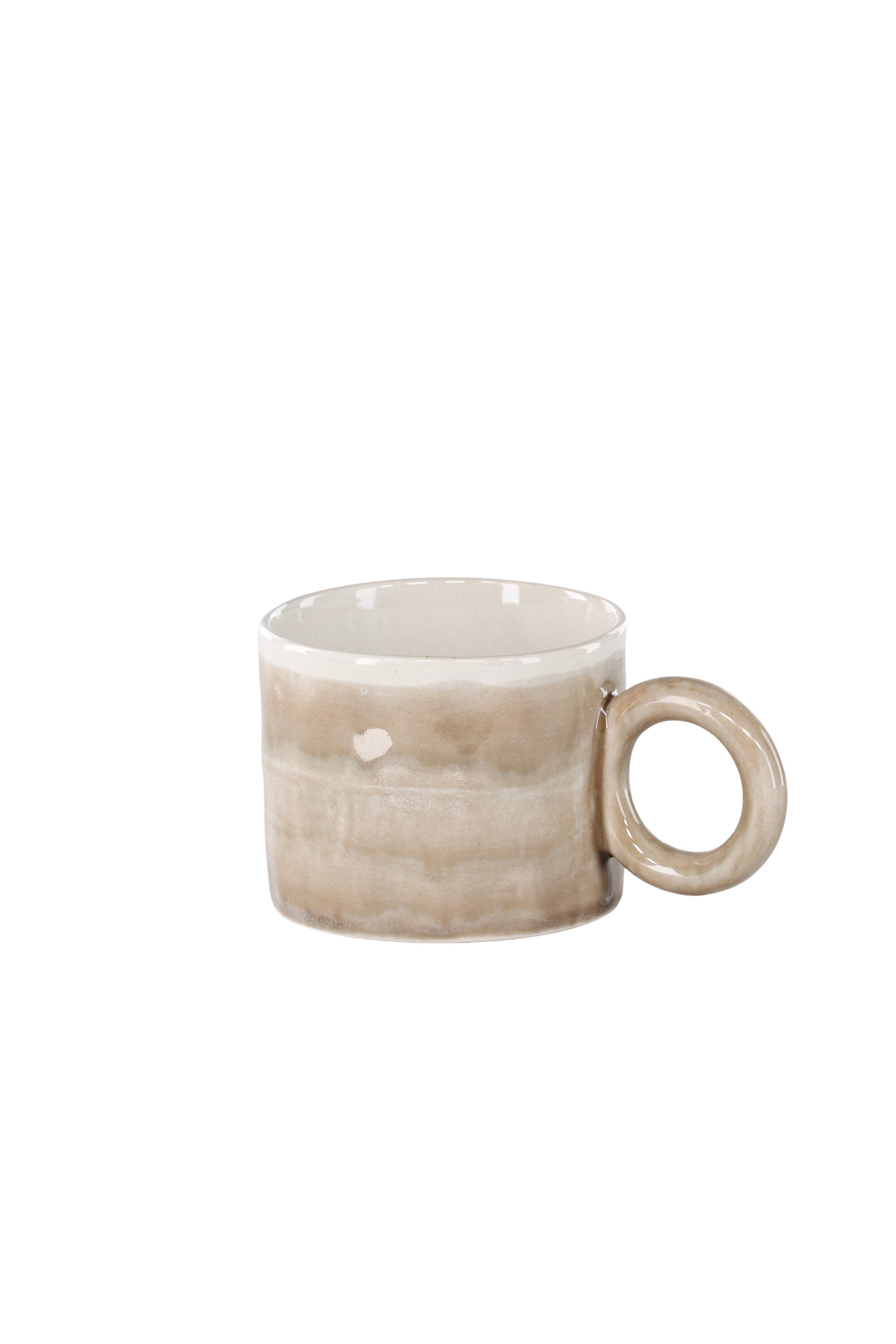 Jubie Kaffeetasse in Beige präsentiert im Onlineshop von KAQTU Design AG. Kaffeetassen ist von Venture Home