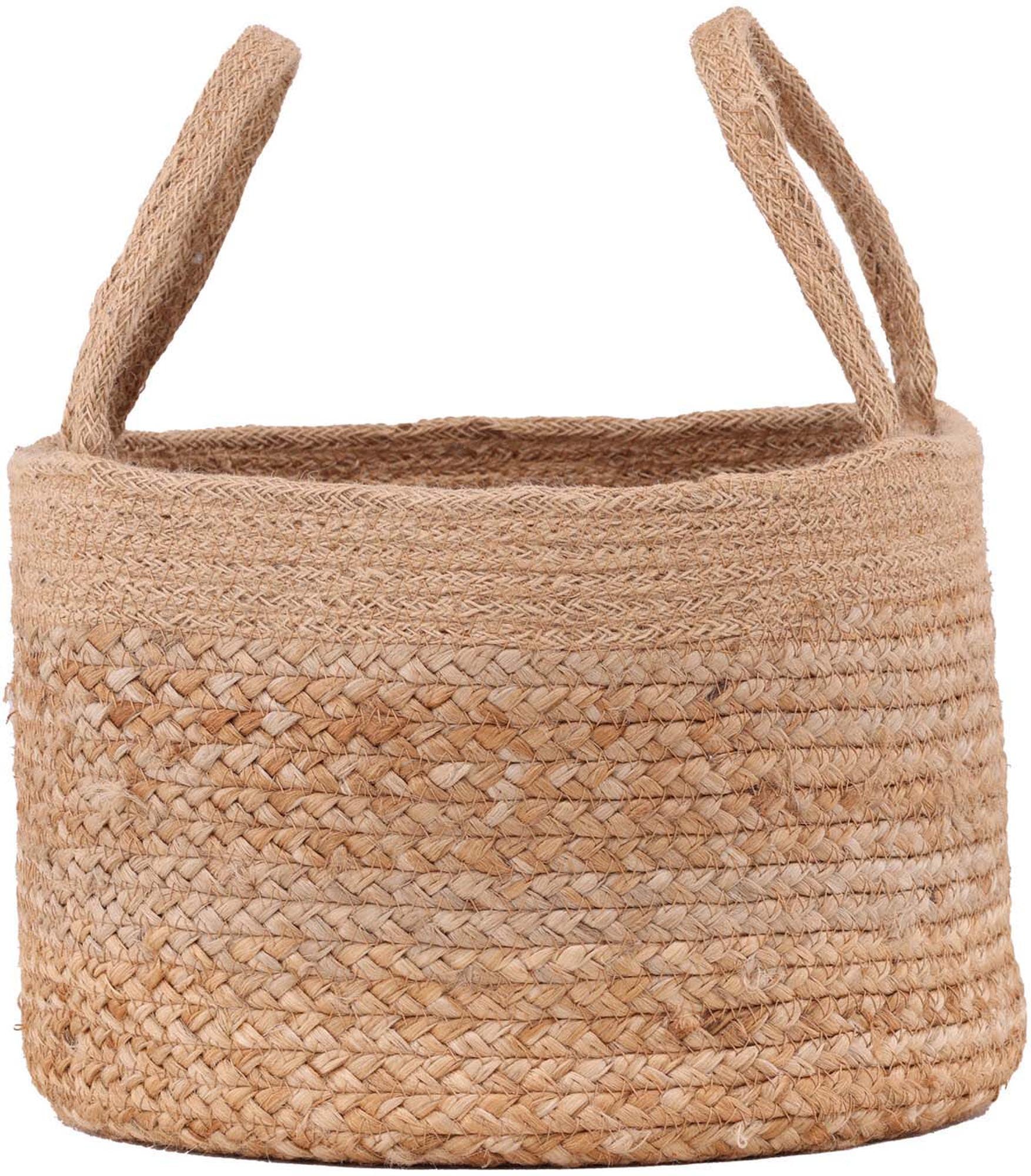 Mumbai Aufbewahrungskorb von Venture Home: Stilvolle Jute-Dekoration für Ordnung und Eleganz in jedem Raum.
