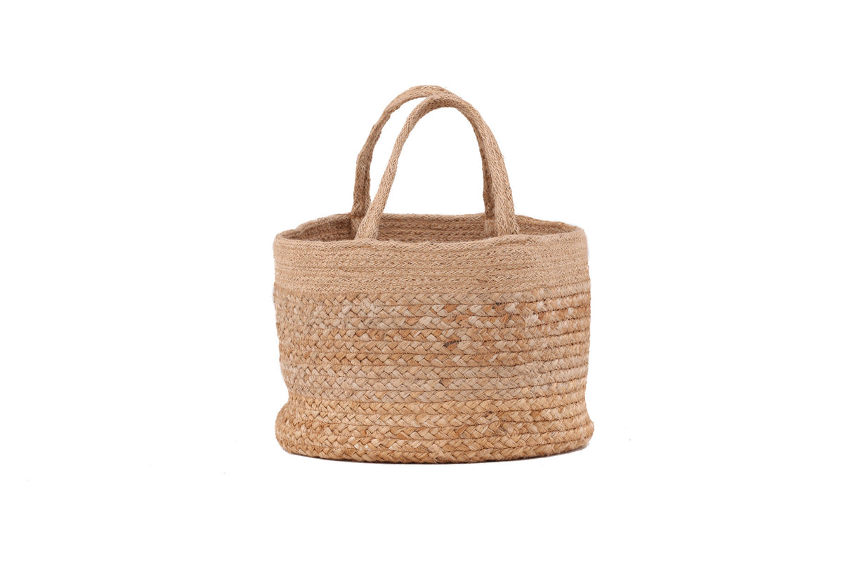 Mumbai Dekoration in Natur präsentiert im Onlineshop von KAQTU Design AG. Aufbewahrungskorb ist von Venture Home