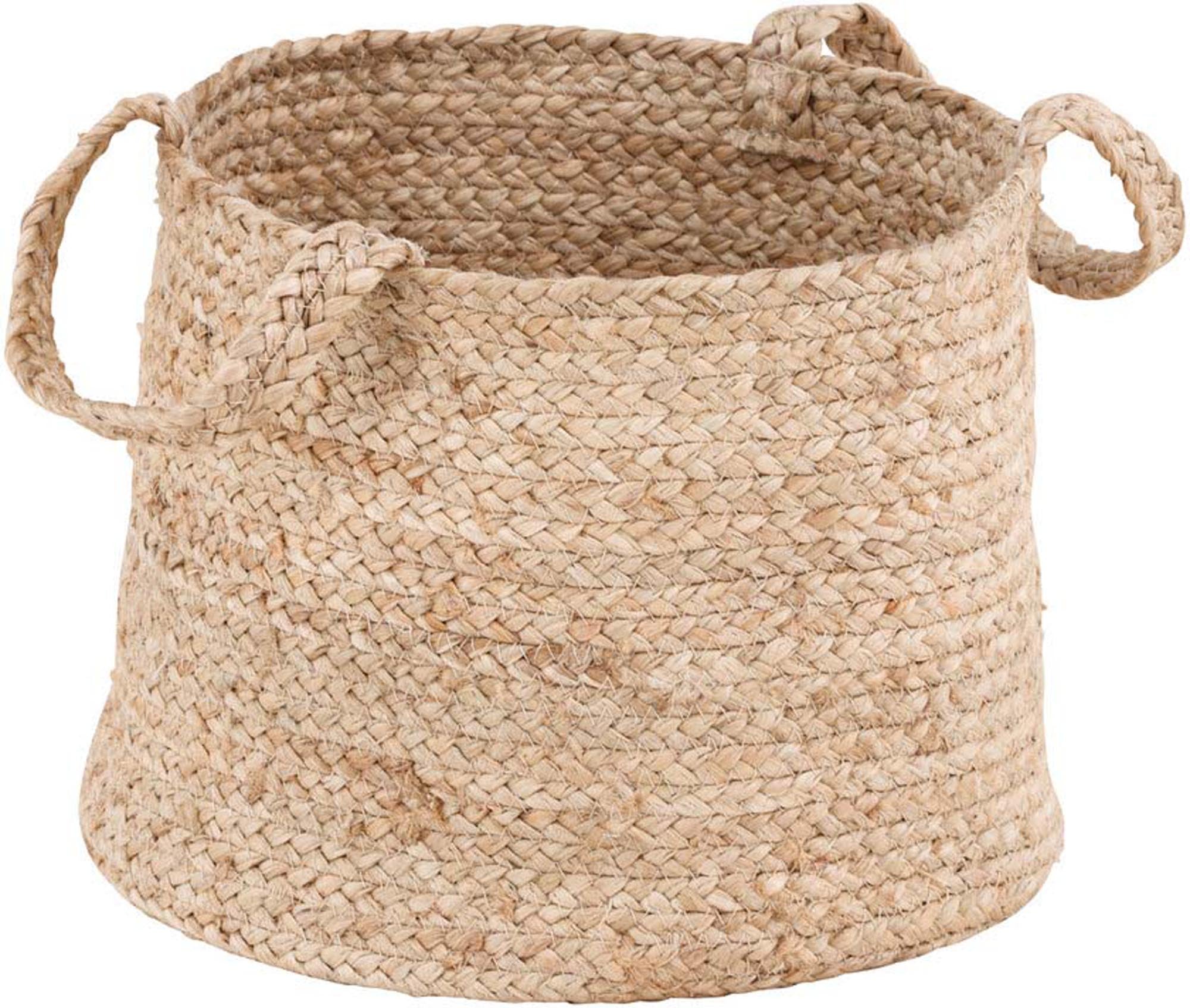 Stilvoller Bhopal Korb aus Jute: Praktische Aufbewahrungslösung mit rustikalem Charme für jeden Raum.