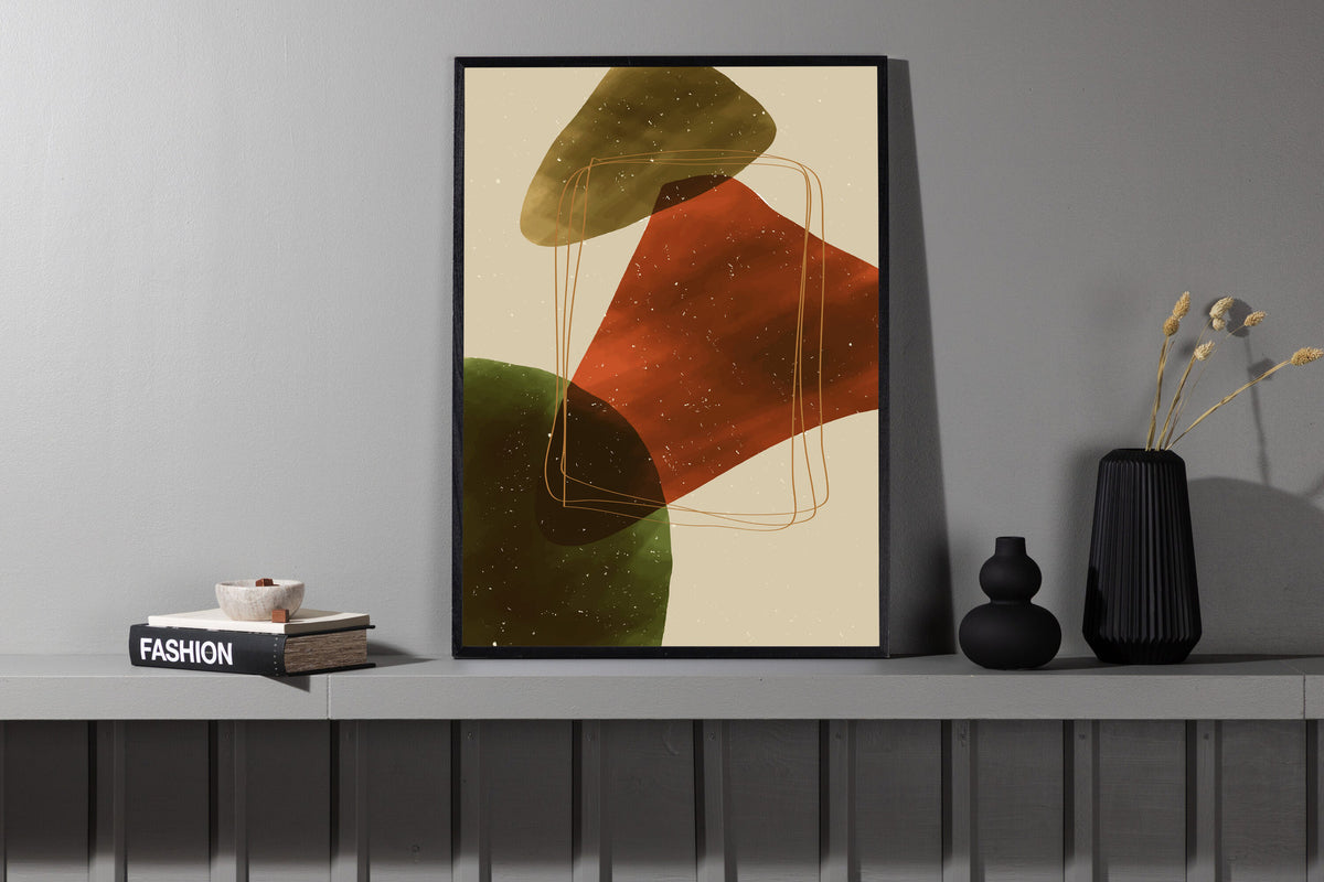 Canyon Poster in Beige präsentiert im Onlineshop von KAQTU Design AG. Bild ist von Venture Home