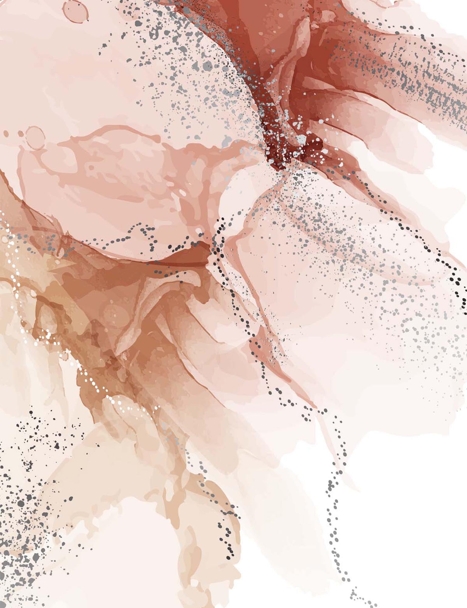 Faszinierendes Splash Poster von Venture Home in erdigen Beige- und Brauntönen. Ein Kunstwerk, das jeden Raum aufwertet!