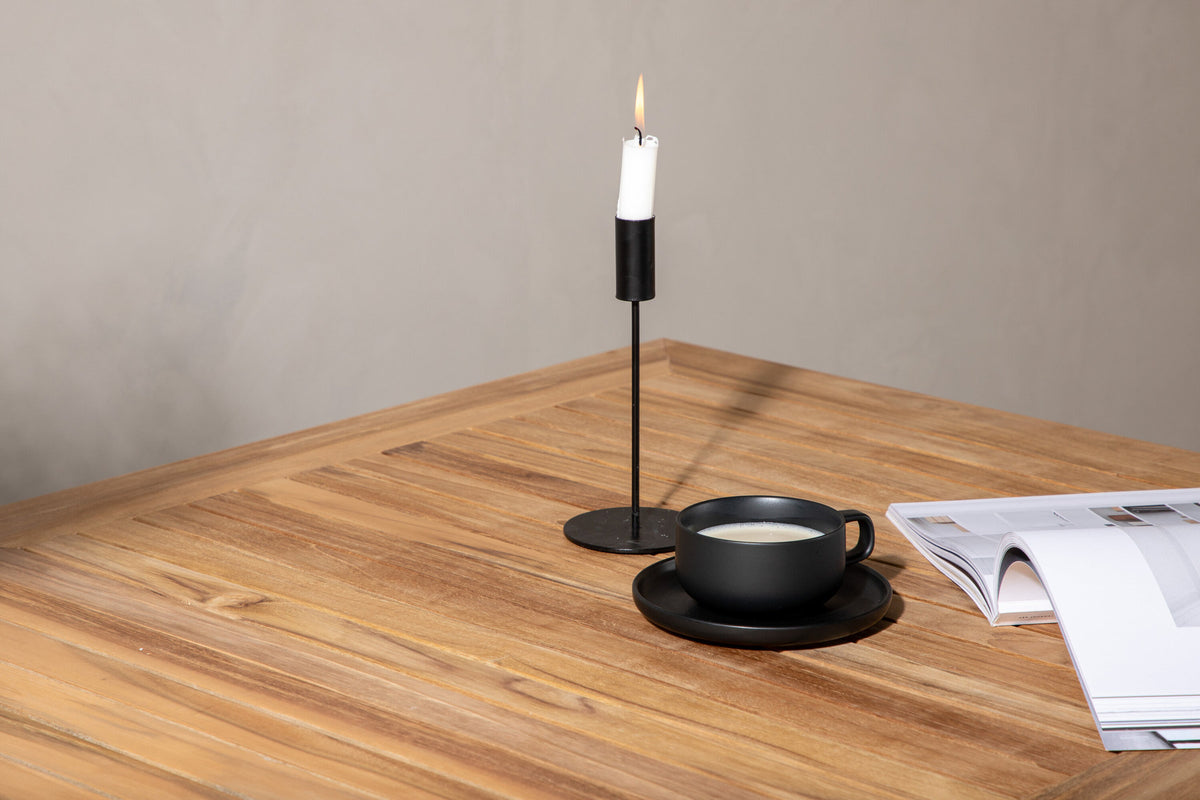 Panama Gartentisch ausziehbar in Schwarz präsentiert im Onlineshop von KAQTU Design AG. Gartentisch ist von Venture Home