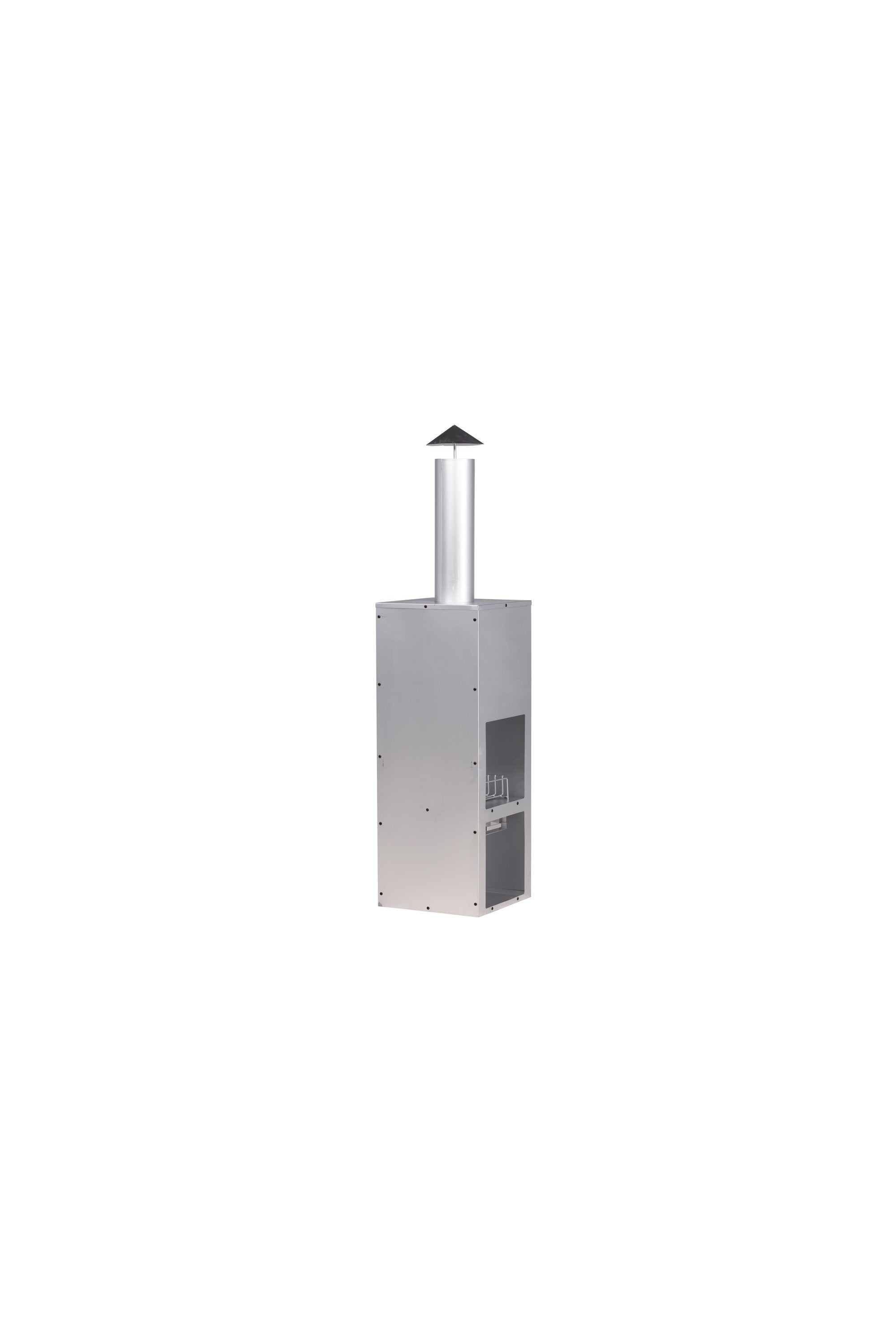 Makarima Feuerpit in Silber präsentiert im Onlineshop von KAQTU Design AG. Feuerschale ist von Venture Home