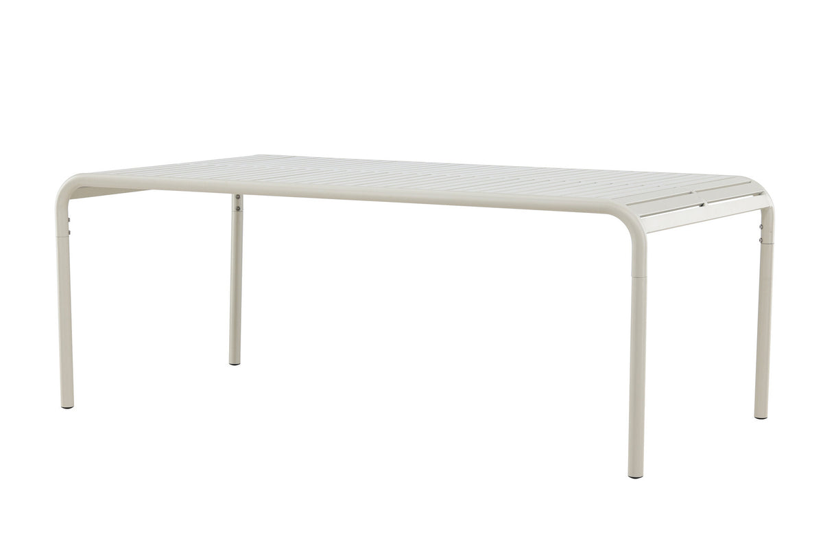 Rechteckiger Gartentisch Borneo in Beige präsentiert im Onlineshop von KAQTU Design AG. Gartentisch ist von Venture Home