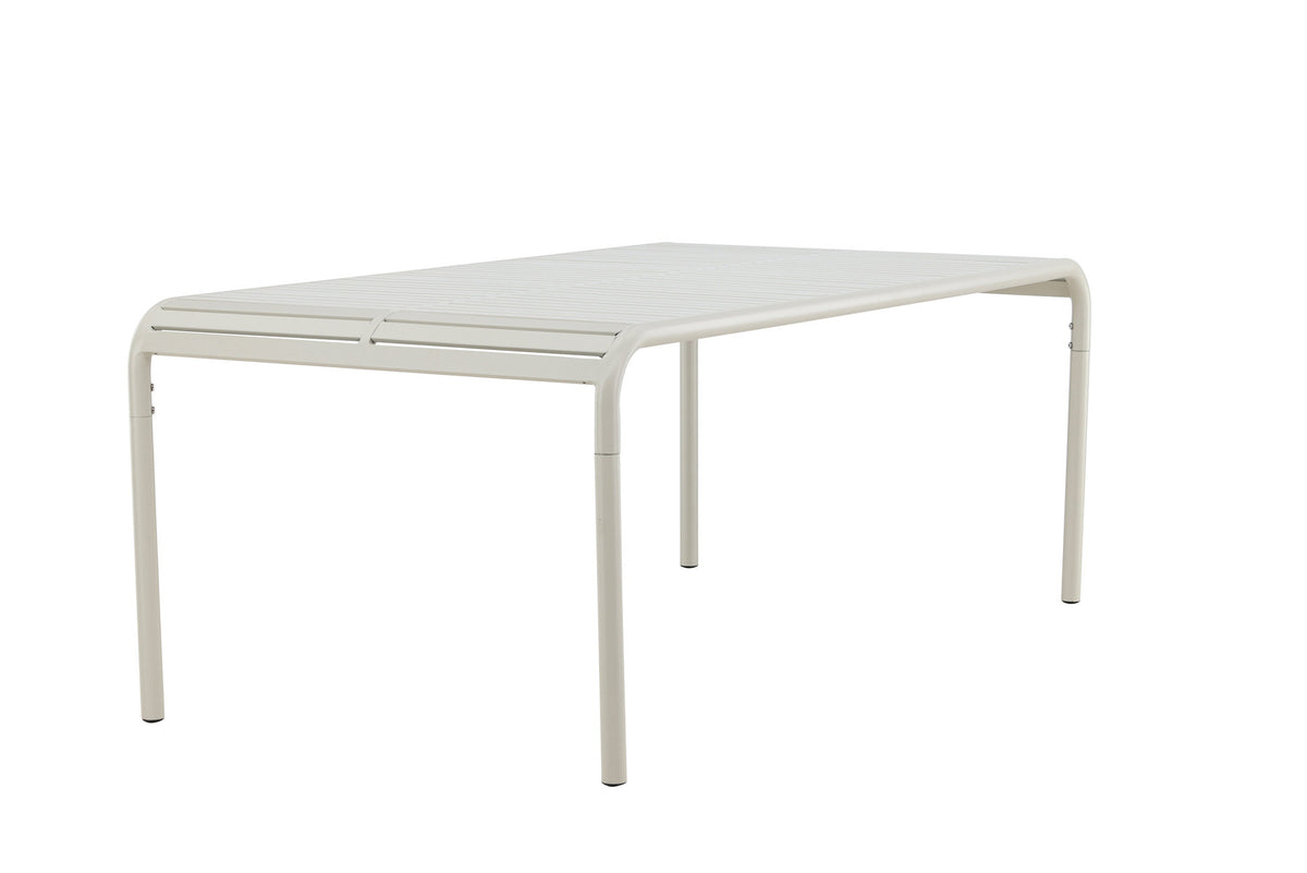 Rechteckiger Gartentisch Borneo in Beige präsentiert im Onlineshop von KAQTU Design AG. Gartentisch ist von Venture Home
