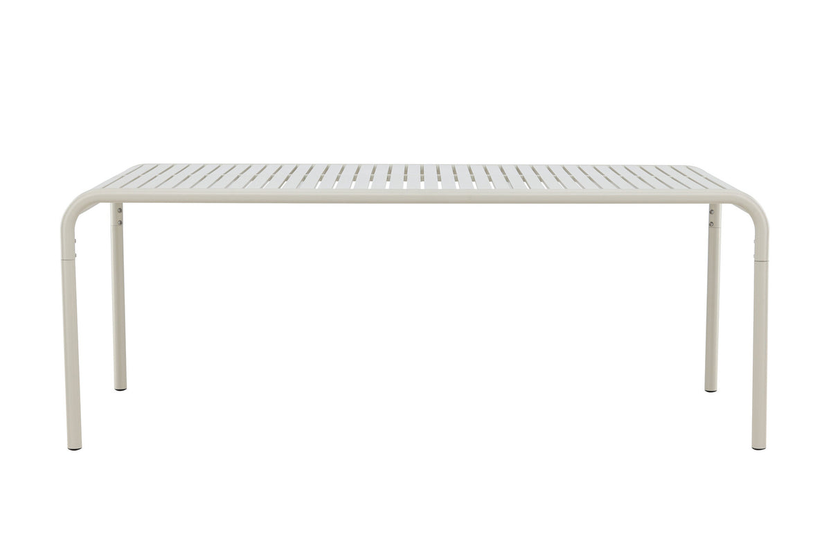Rechteckiger Gartentisch Borneo in Beige präsentiert im Onlineshop von KAQTU Design AG. Gartentisch ist von Venture Home