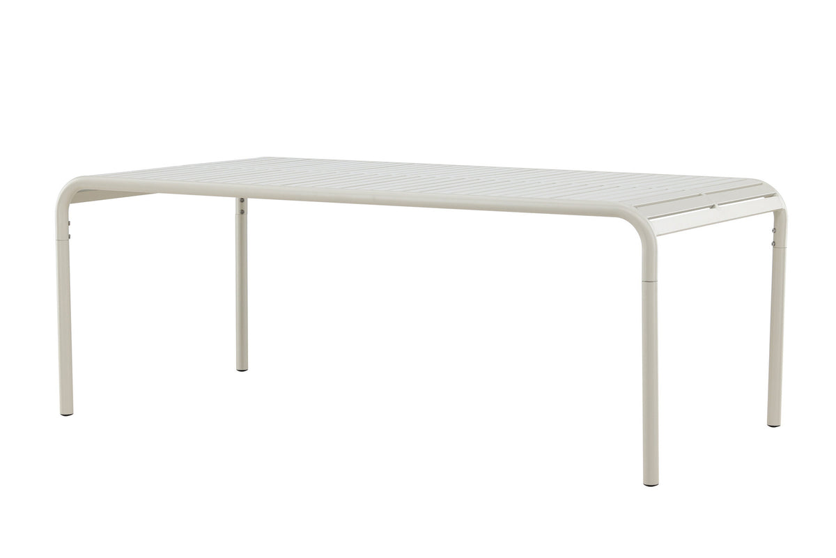 Rechteckiger Gartentisch Borneo in Beige präsentiert im Onlineshop von KAQTU Design AG. Gartentisch ist von Venture Home