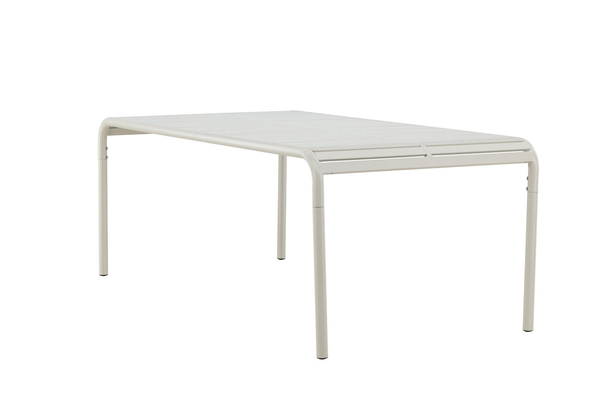 Rechteckiger Gartentisch Borneo in Beige präsentiert im Onlineshop von KAQTU Design AG. Gartentisch ist von Venture Home