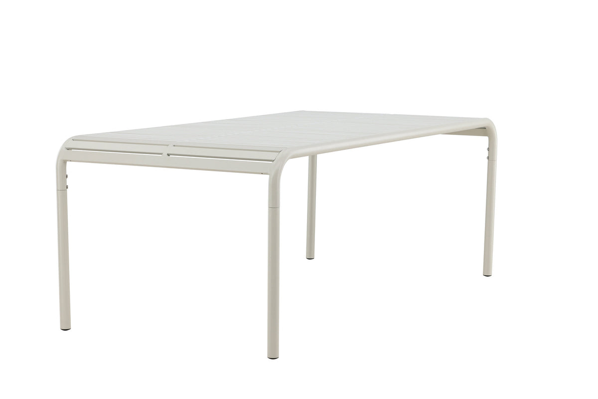 Rechteckiger Gartentisch Borneo in Beige präsentiert im Onlineshop von KAQTU Design AG. Gartentisch ist von Venture Home