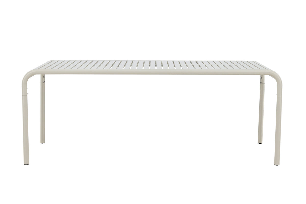 Rechteckiger Gartentisch Borneo in Beige präsentiert im Onlineshop von KAQTU Design AG. Gartentisch ist von Venture Home