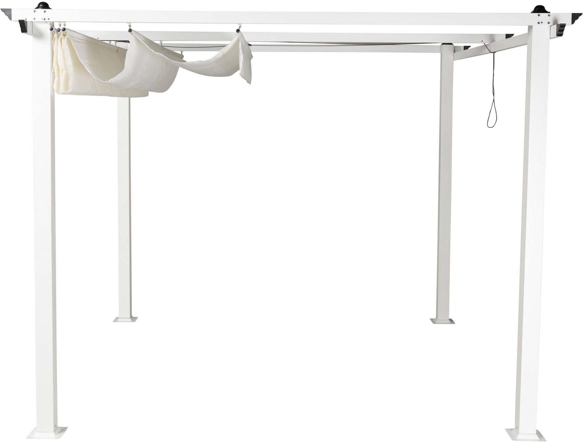 Lazio Pavillon in Weiss präsentiert im Onlineshop von KAQTU Design AG. Pavillon ist von Venture Home