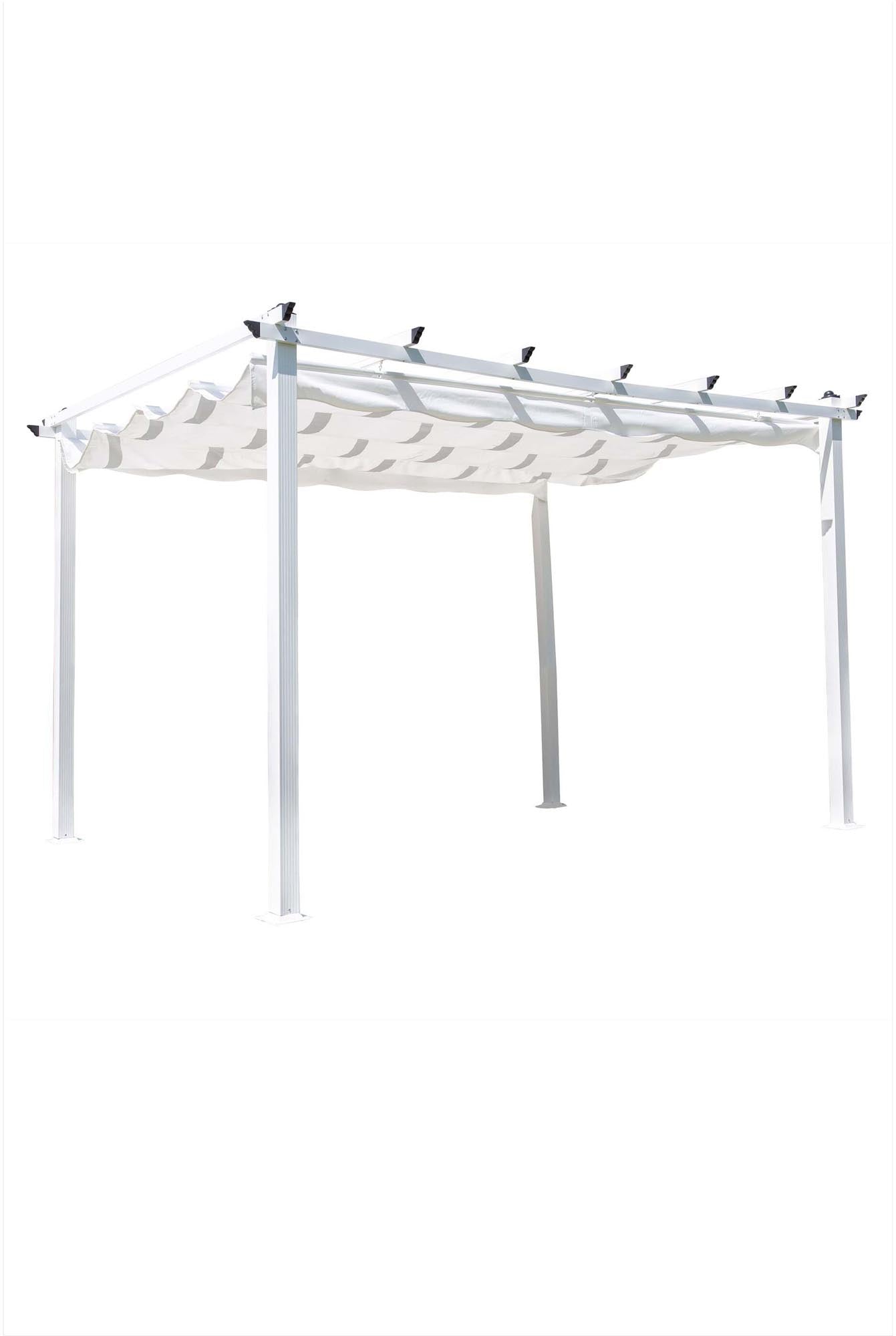 Lazio Pavillon in Weiss präsentiert im Onlineshop von KAQTU Design AG. Pavillon ist von Venture Home