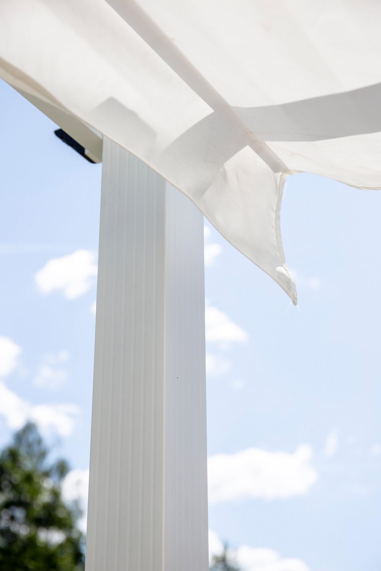 Lazio Pavillon in Weiss präsentiert im Onlineshop von KAQTU Design AG. Pavillon ist von Venture Home