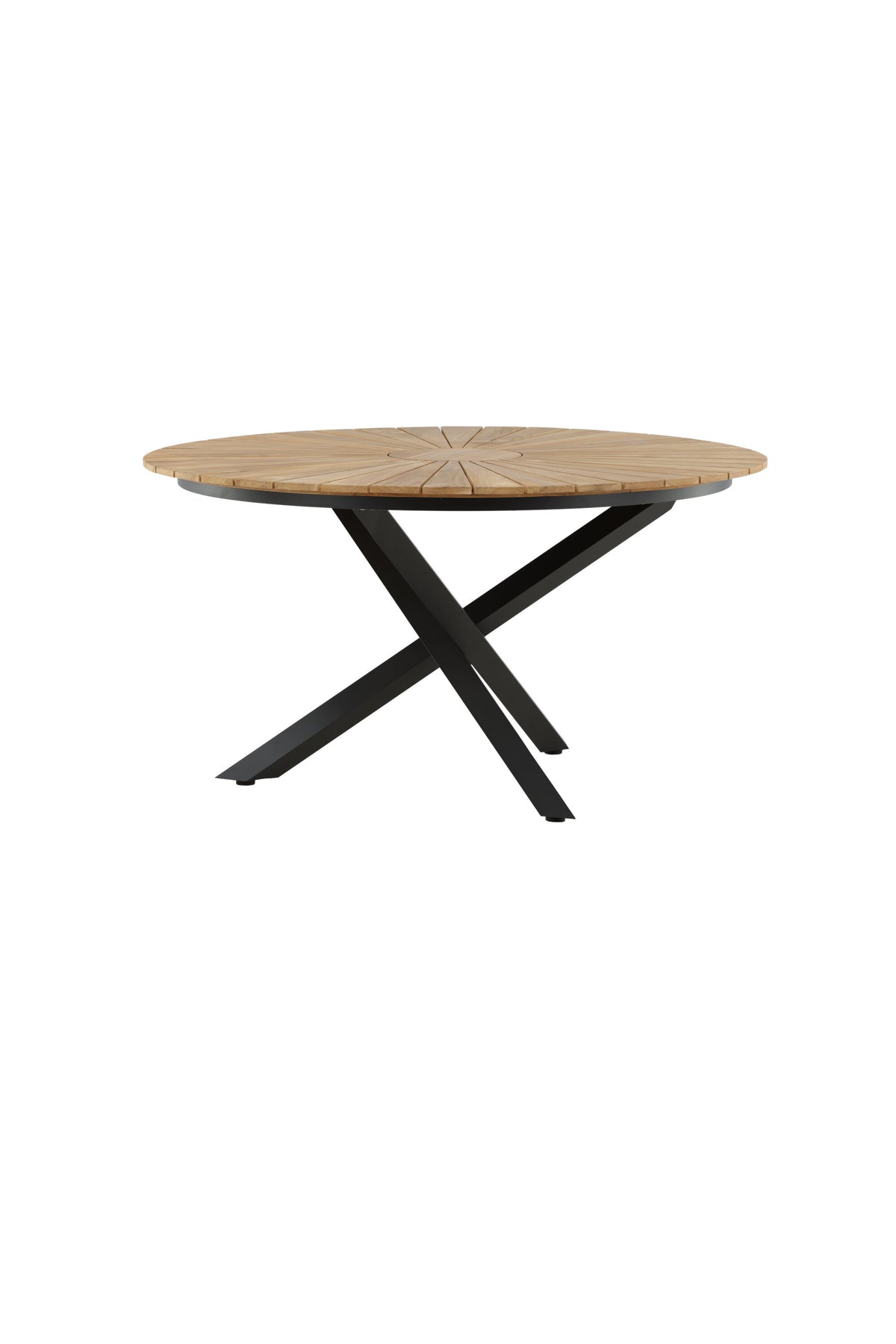 Runder Gartentisch Mexiko in Schwarz präsentiert im Onlineshop von KAQTU Design AG. Gartentisch ist von Venture Home