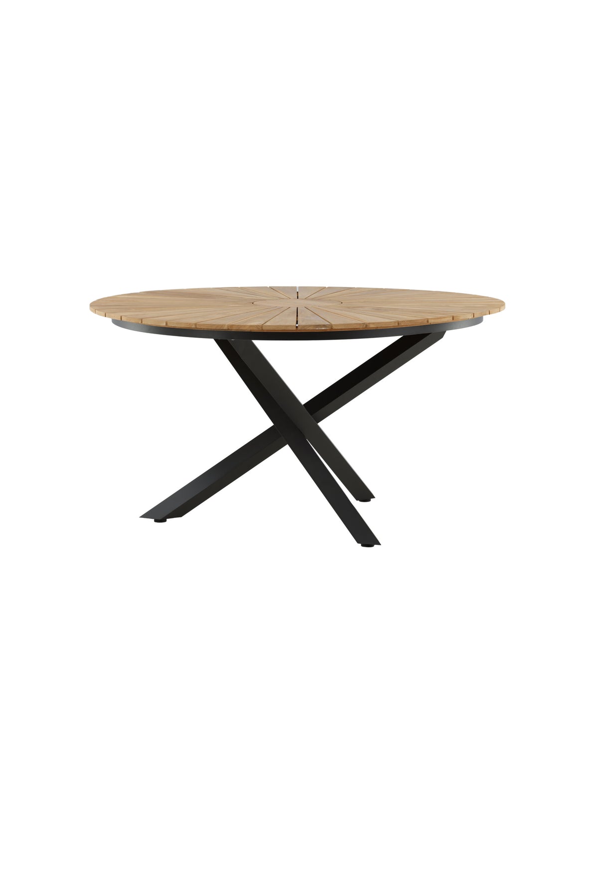Runder Gartentisch Mexiko in Schwarz präsentiert im Onlineshop von KAQTU Design AG. Gartentisch ist von Venture Home