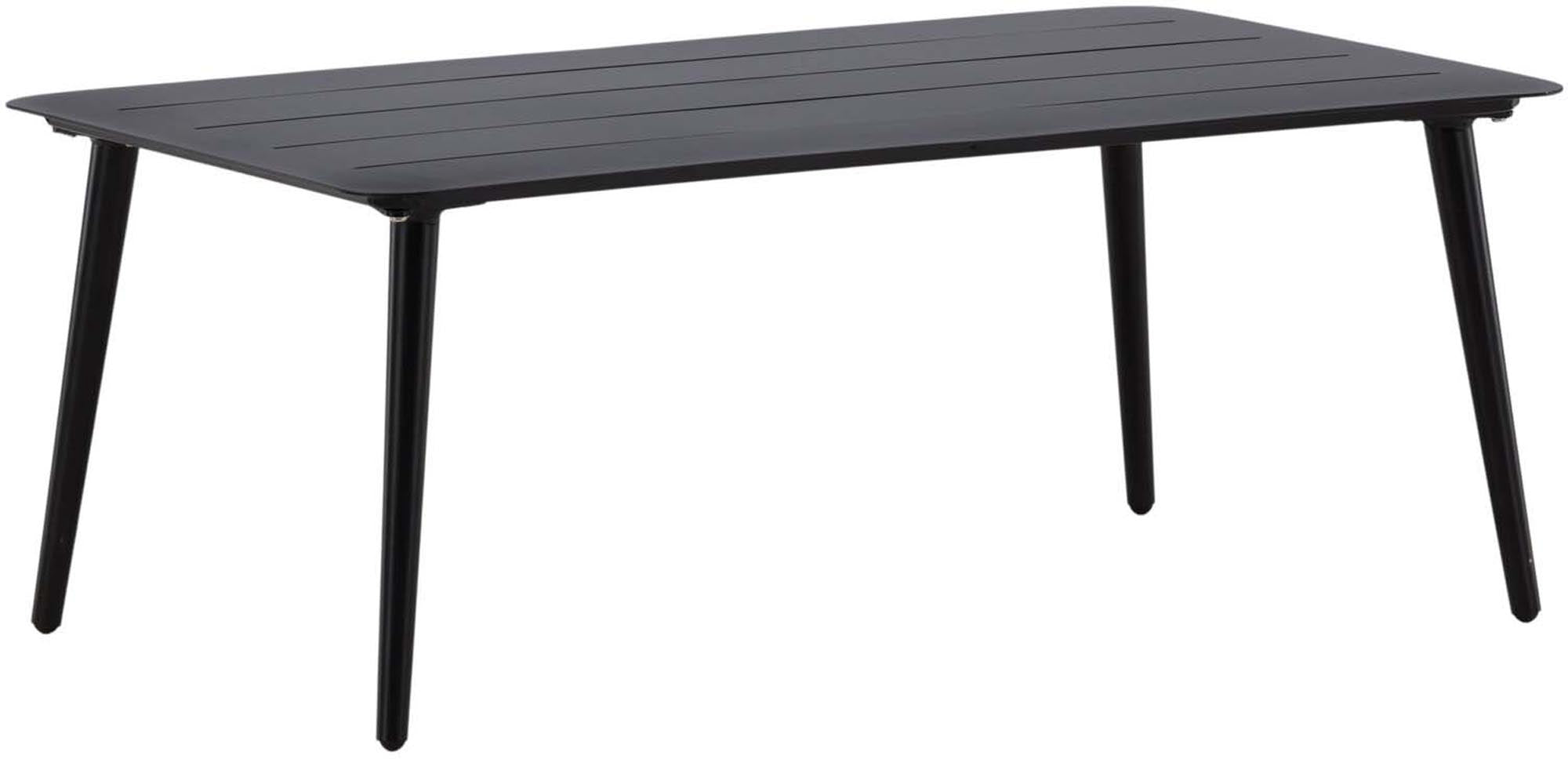 Lina Coffee Tisch Outdoor in Schwarz präsentiert im Onlineshop von KAQTU Design AG. Beistelltisch Outdoor ist von Venture Home